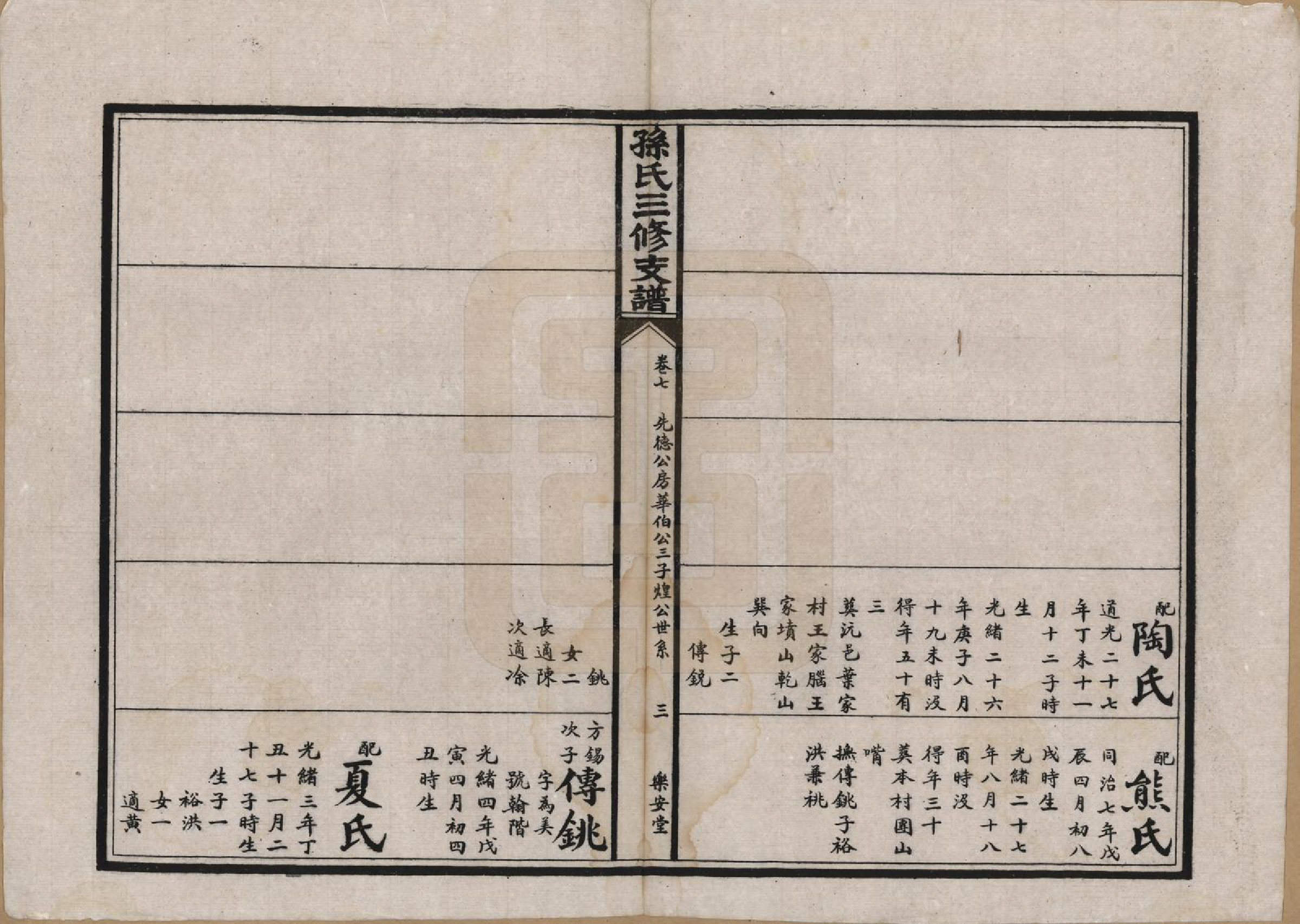 GTJP1337.孙.湖北石首.孙氏三修支谱.民国23年(1934)_007.pdf_第3页
