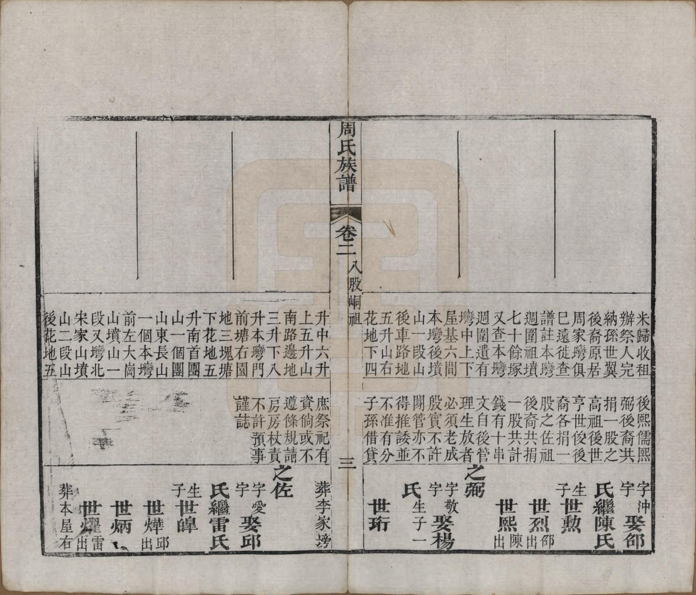 GTJP2325.周.湖北黄冈.周氏族谱.清光绪8年[1882]_002.pdf_第3页