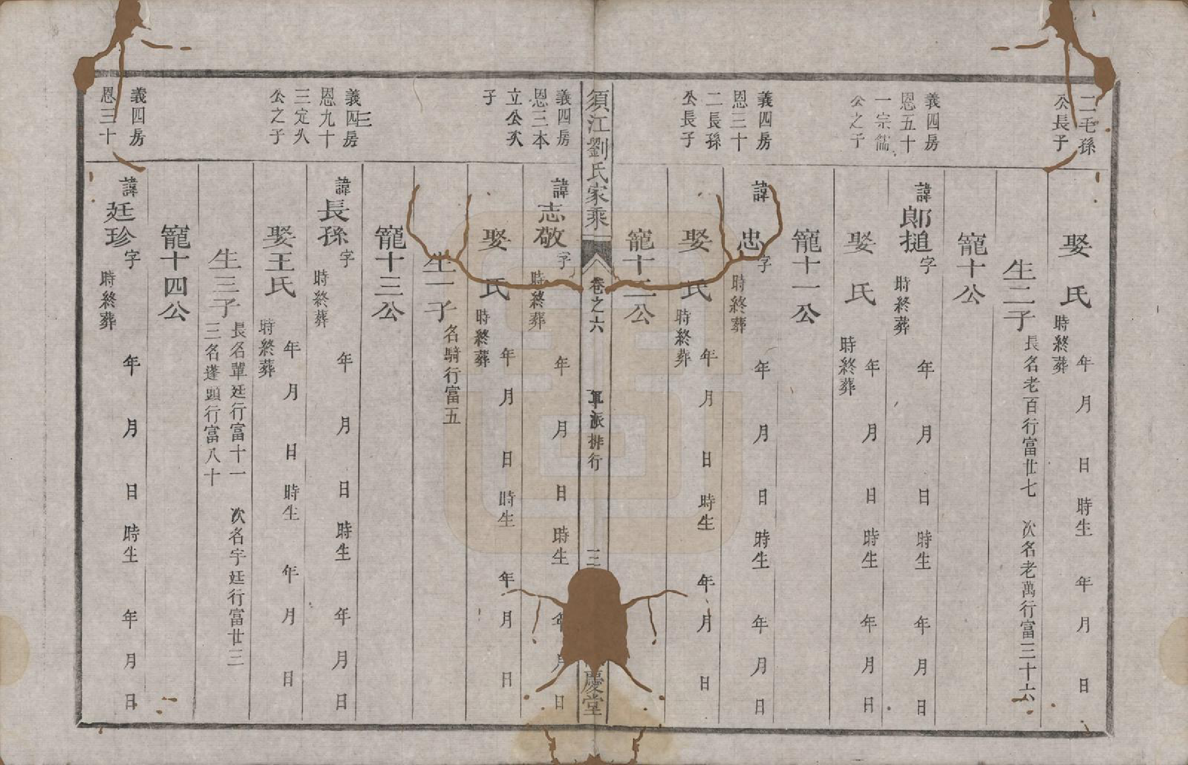 GTJP0987.刘.浙江江山.须江刘氏家乘.清同治六年(1867)_006.pdf_第3页