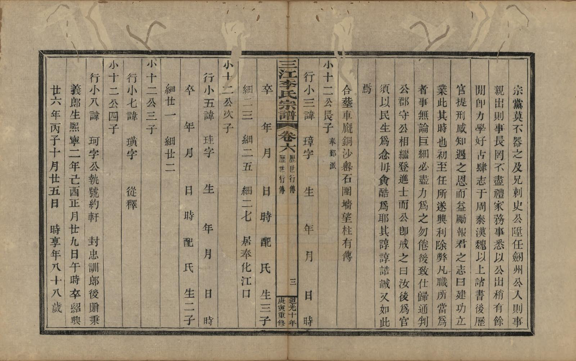 GTJP0840.李.浙江.三江李氏宗谱十七卷首—卷末—卷.清道光十年(1830)_006.pdf_第3页