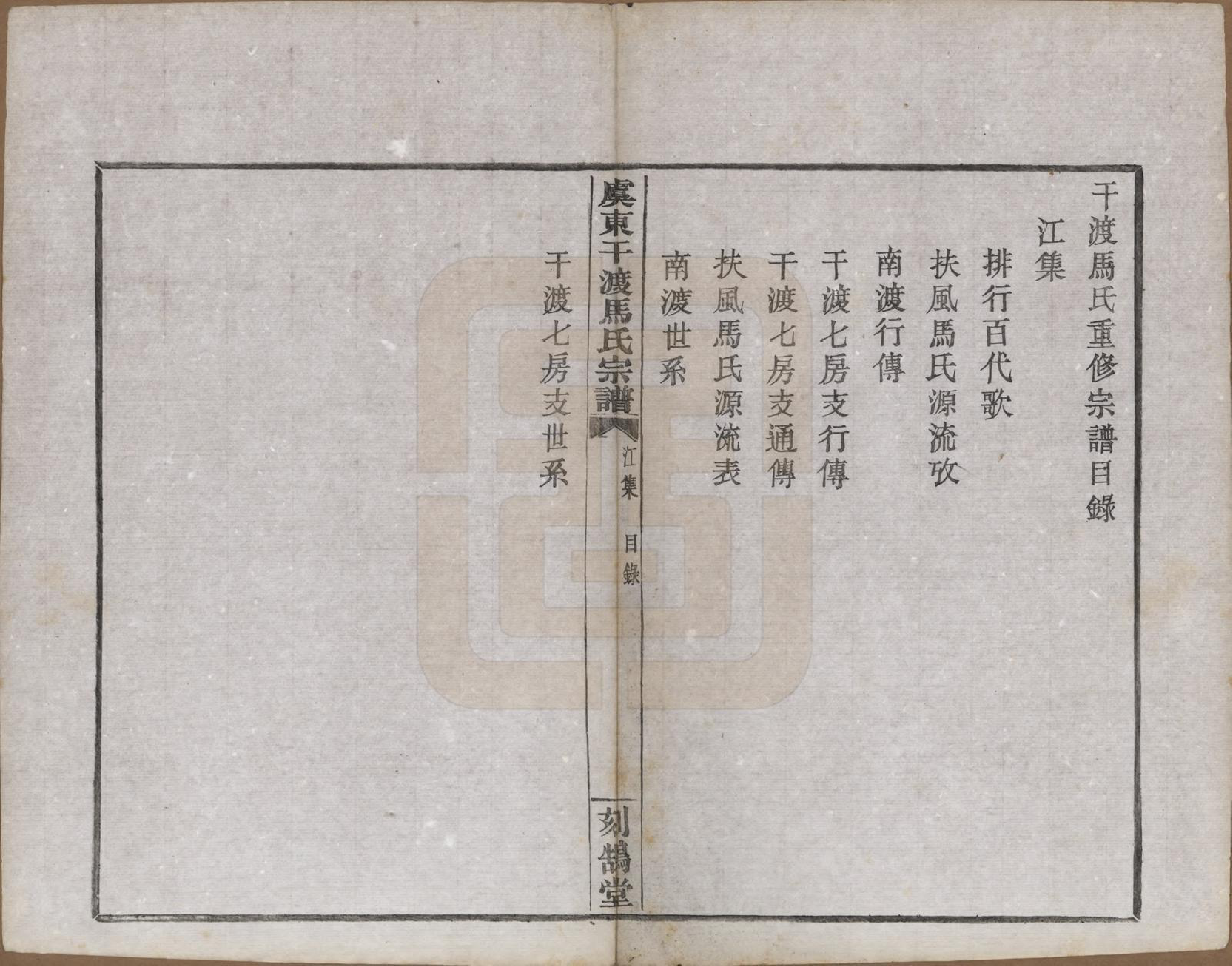 GTJP1058.马.浙江上虞.干渡马氏重修宗谱.民国18年[1929]_007.pdf_第1页