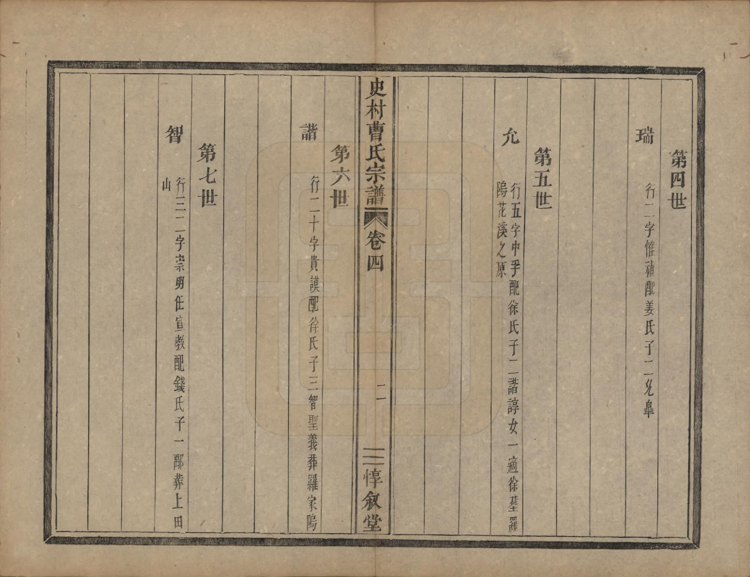 GTJP0067.曹.浙江萧山.萧山史村曹氏宗谱二十五卷附补遗一卷.清光绪九年（1880）_004.pdf_第3页