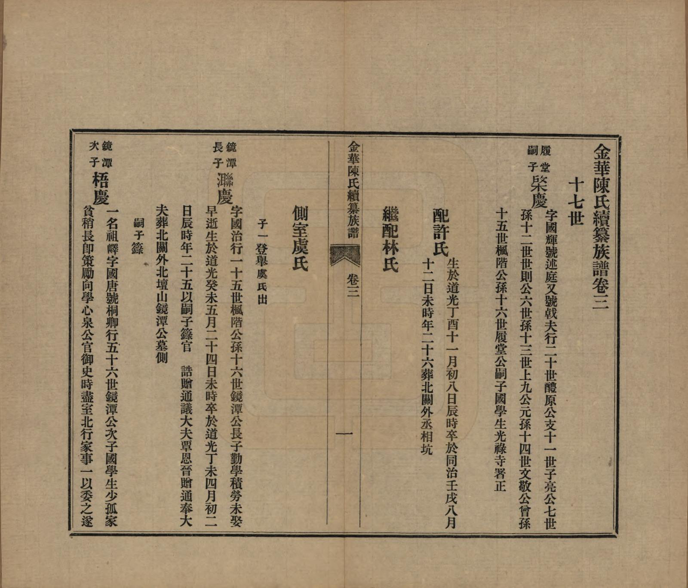 GTJP0222.陈.浙江金华.金华陈氏续纂族谱五卷卷首一卷.清宣统二年(1910)_003.pdf_第1页