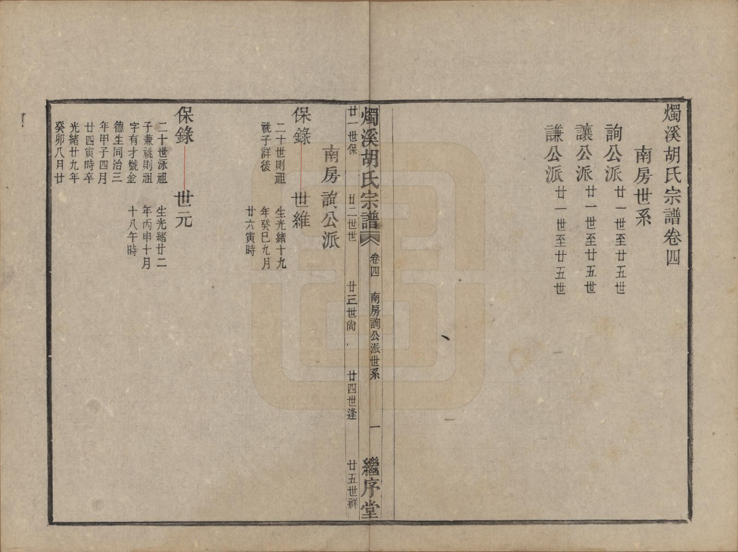 GTJP0535.胡.浙江余姚.烛溪胡氏宗谱六卷.清光绪三十四年（1908）_004.pdf_第1页