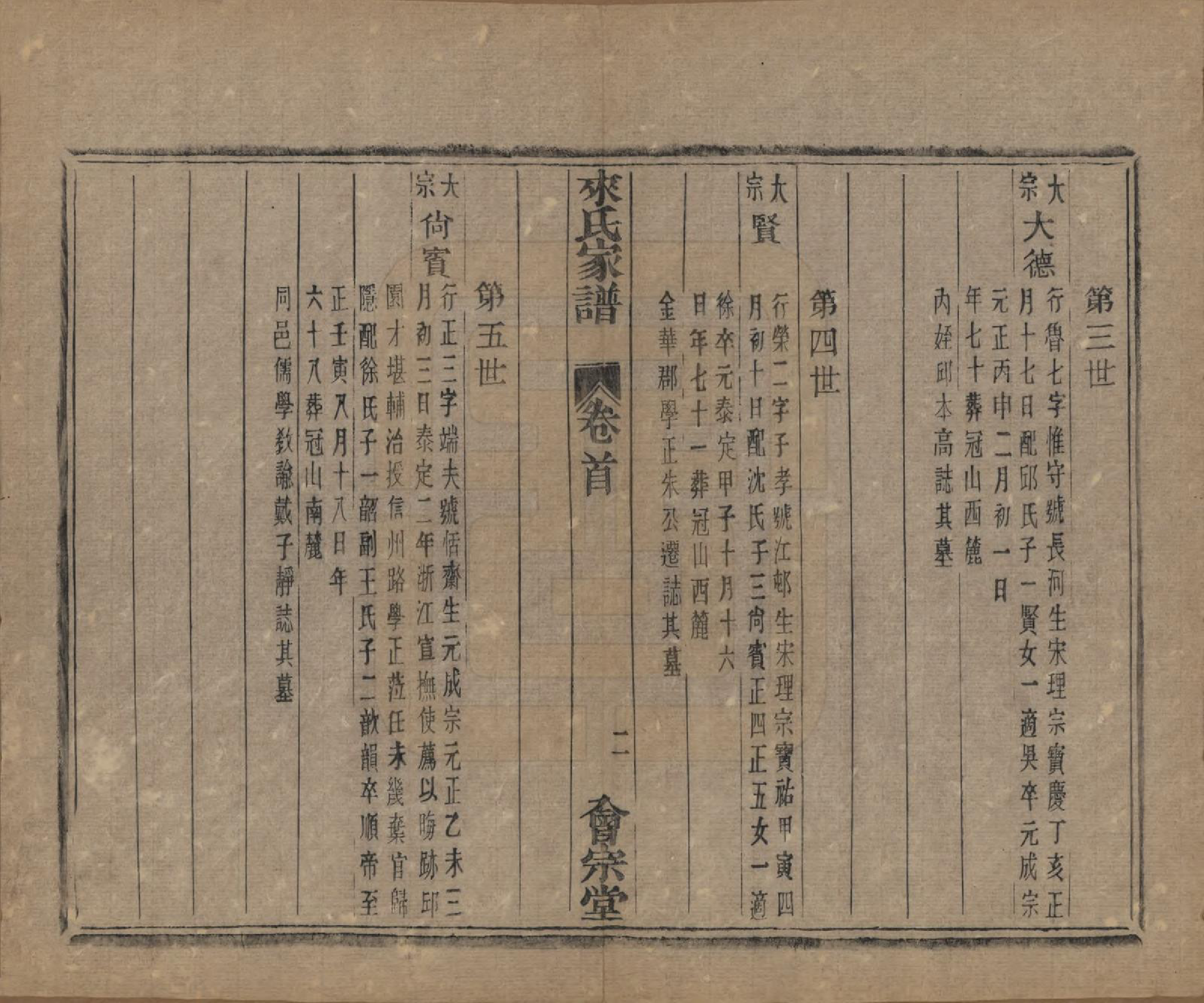 GTJP0750.来.浙江萧山.萧山来氏家谱五十卷首一卷.民国十年（1921）_303.pdf_第2页