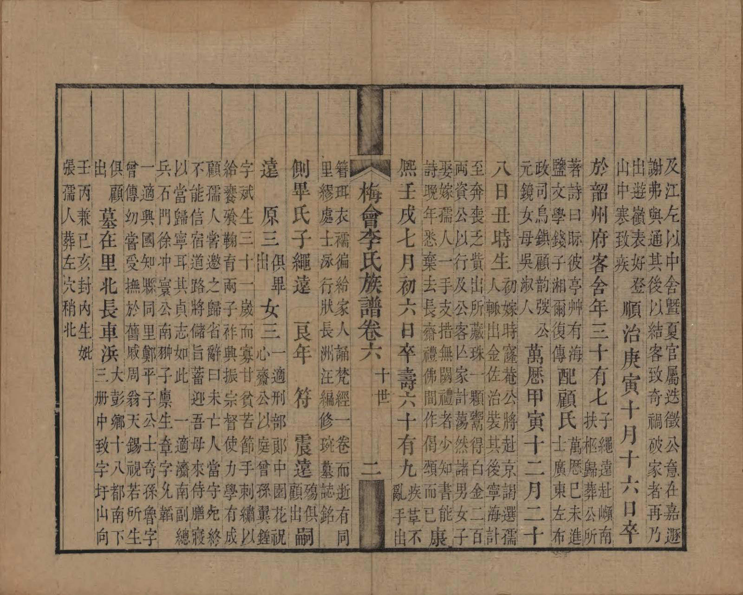 GTJP0850.李.浙江嘉兴.梅会李氏族谱十二卷.清嘉庆间_006.pdf_第2页