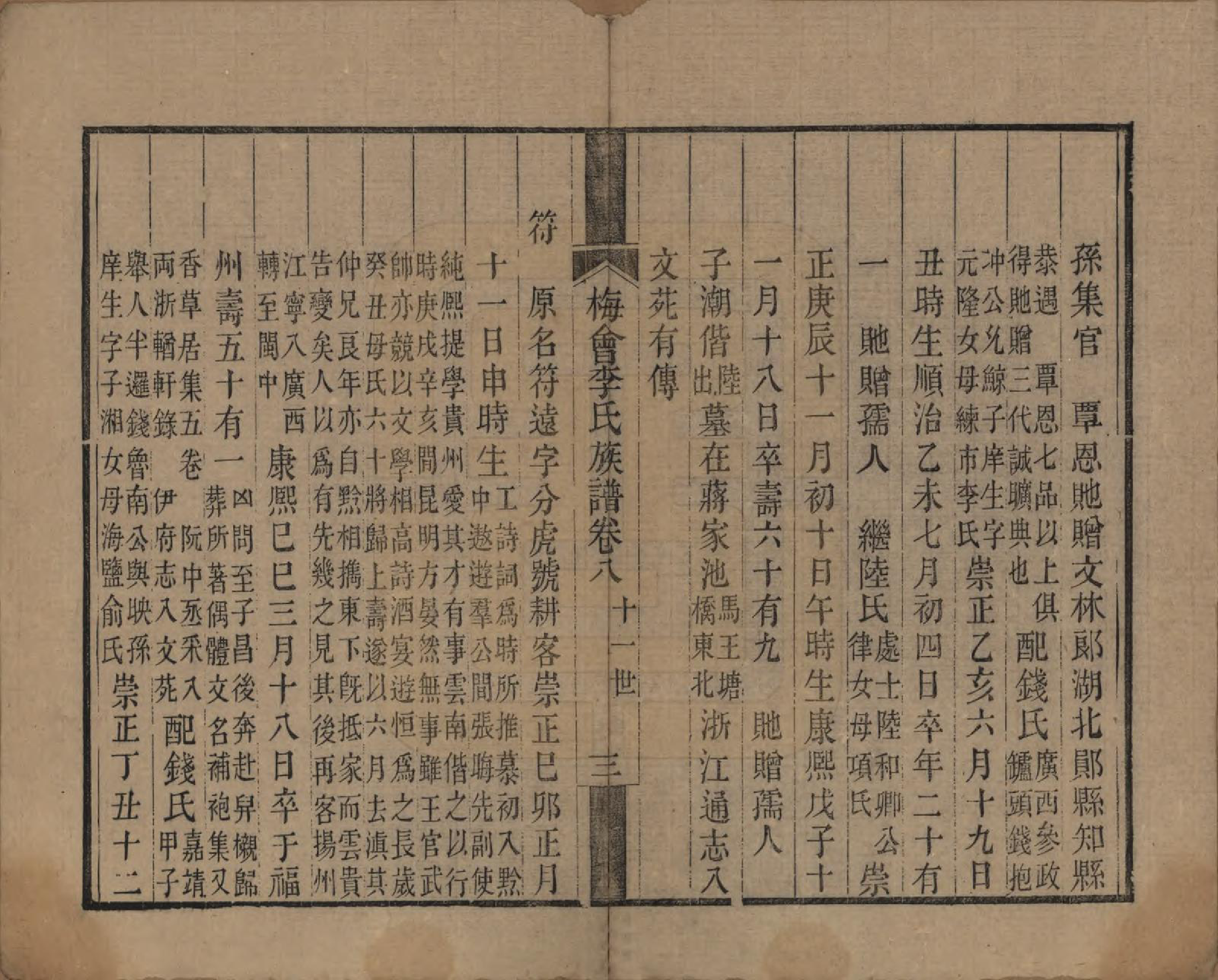 GTJP0850.李.浙江嘉兴.梅会李氏族谱十二卷.清嘉庆间_008.pdf_第3页
