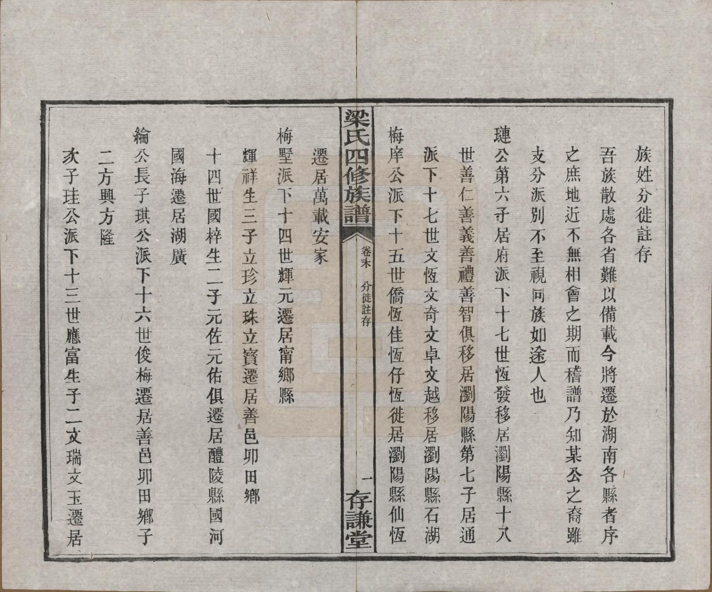 GTJP0866.梁.浙江杭州.洋湖梁氏四修族谱.民国26年[1937]_011.pdf_第1页