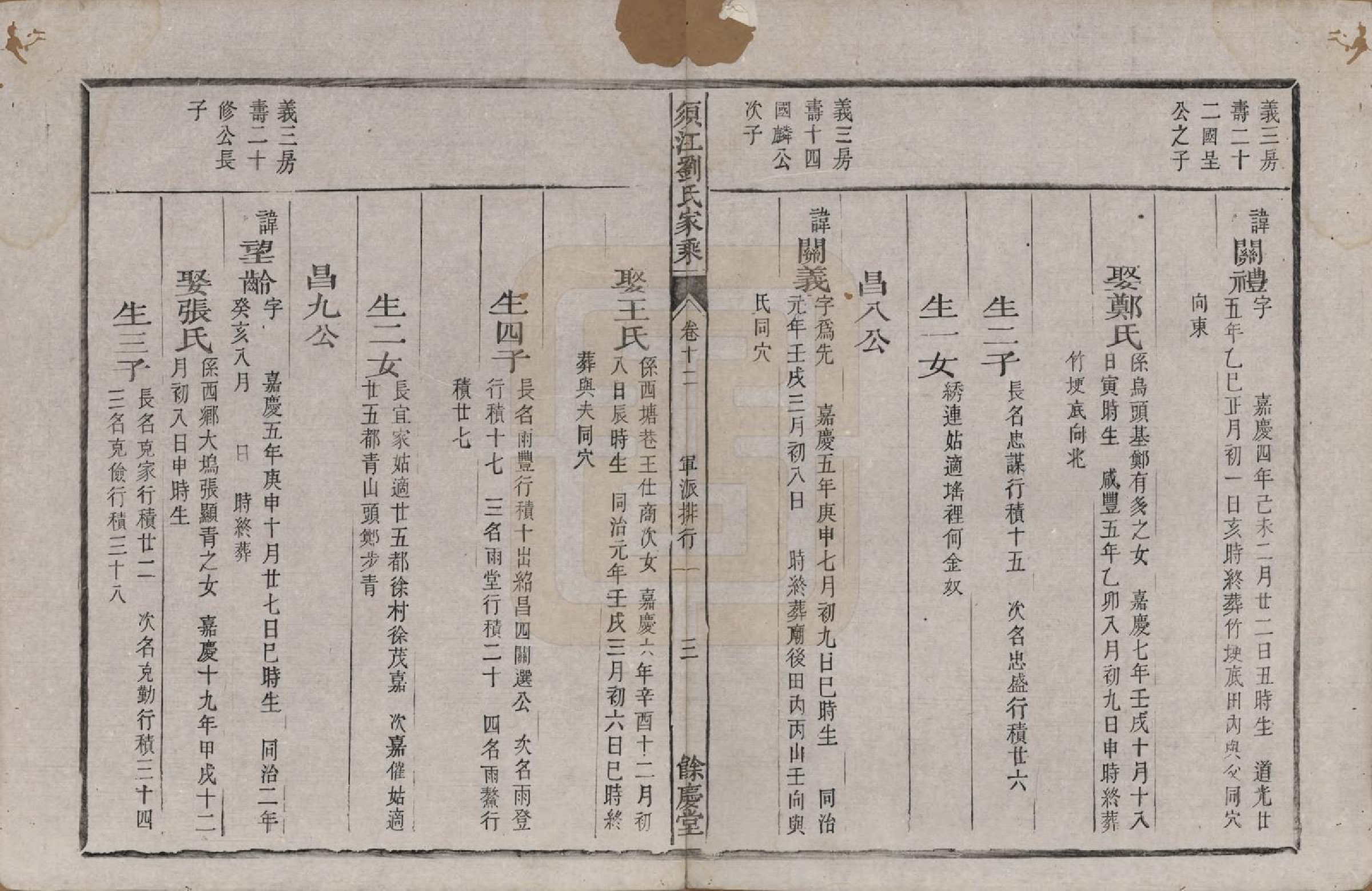 GTJP0987.刘.浙江江山.须江刘氏家乘.清同治六年(1867)_012.pdf_第3页