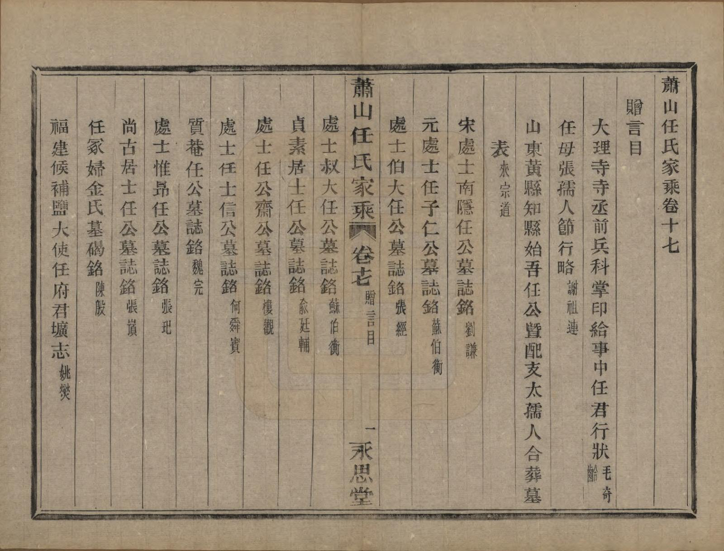 GTJP1227.任.浙江萧山.萧山任氏家乘二十卷.清同治十三年（1874）_017.pdf_第2页
