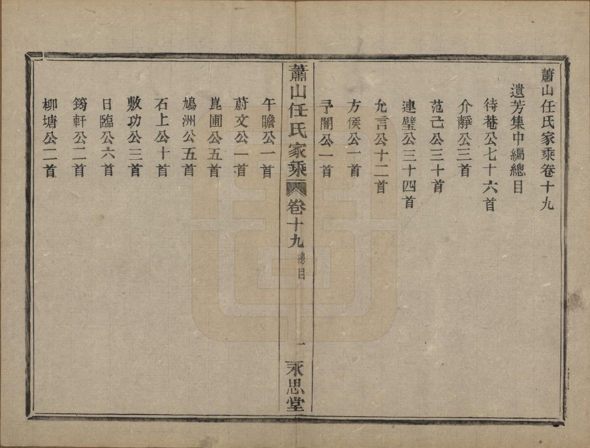 GTJP1227.任.浙江萧山.萧山任氏家乘二十卷.清同治十三年（1874）_019.pdf_第2页