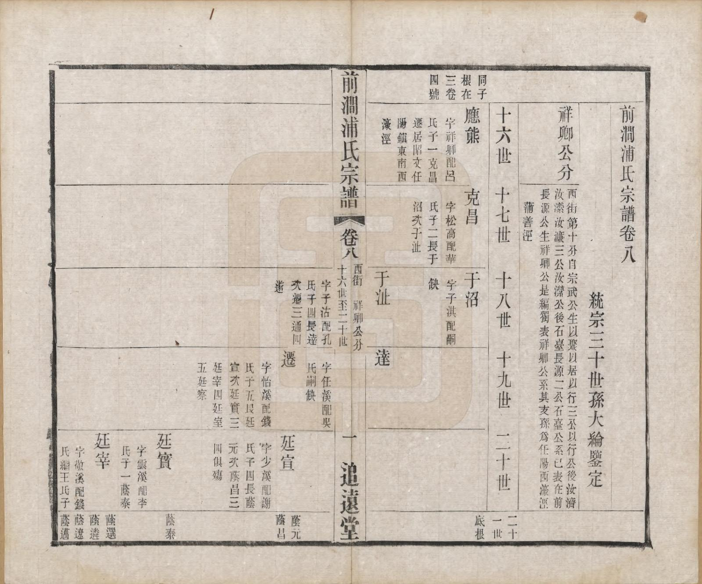 GTJP1149.浦.江苏无锡.前涧浦氏宗谱二十四卷首一卷附世系图四卷诵芬录七卷.民国二十年（1931）_008.pdf_第1页