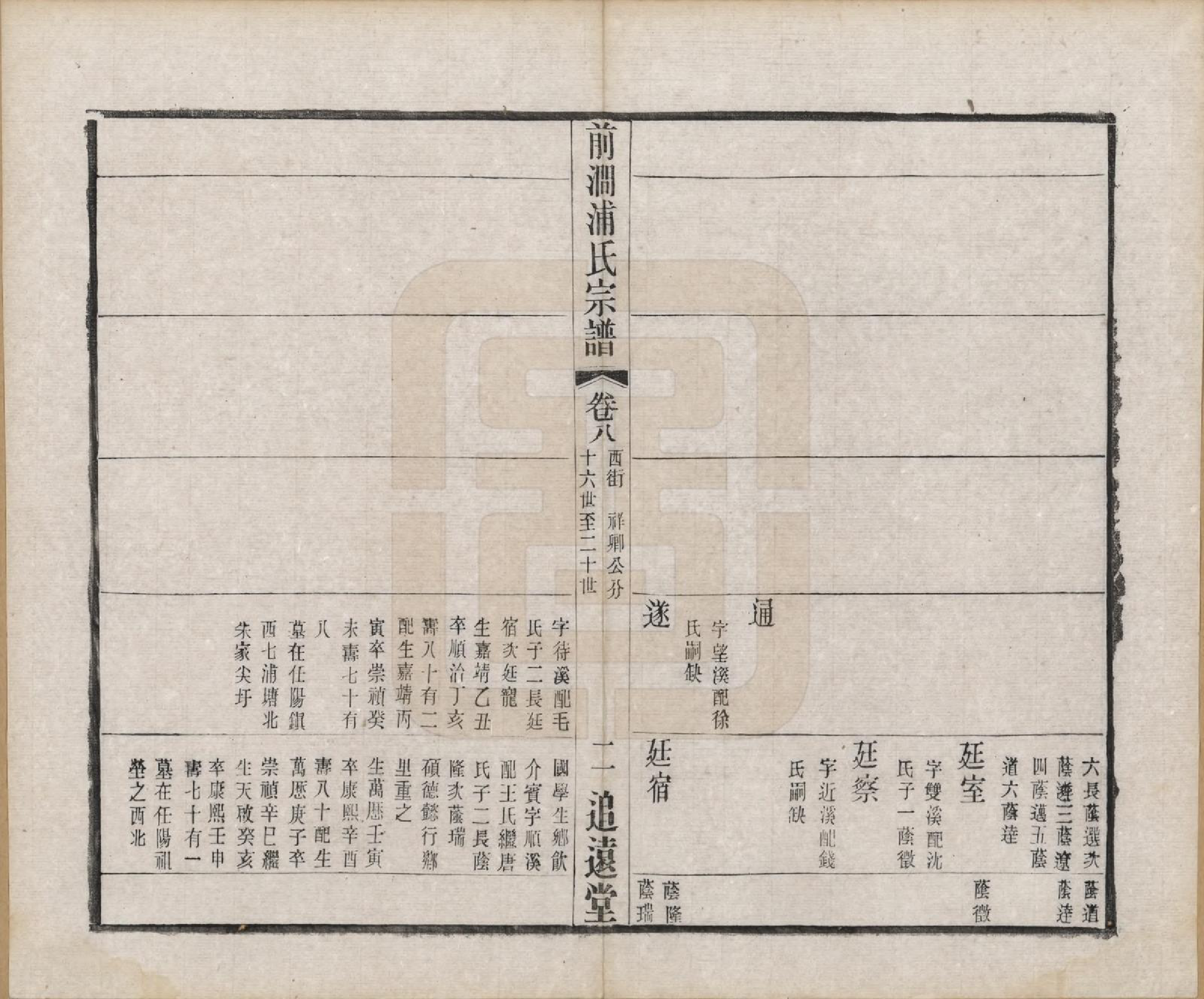 GTJP1149.浦.江苏无锡.前涧浦氏宗谱二十四卷首一卷附世系图四卷诵芬录七卷.民国二十年（1931）_008.pdf_第2页