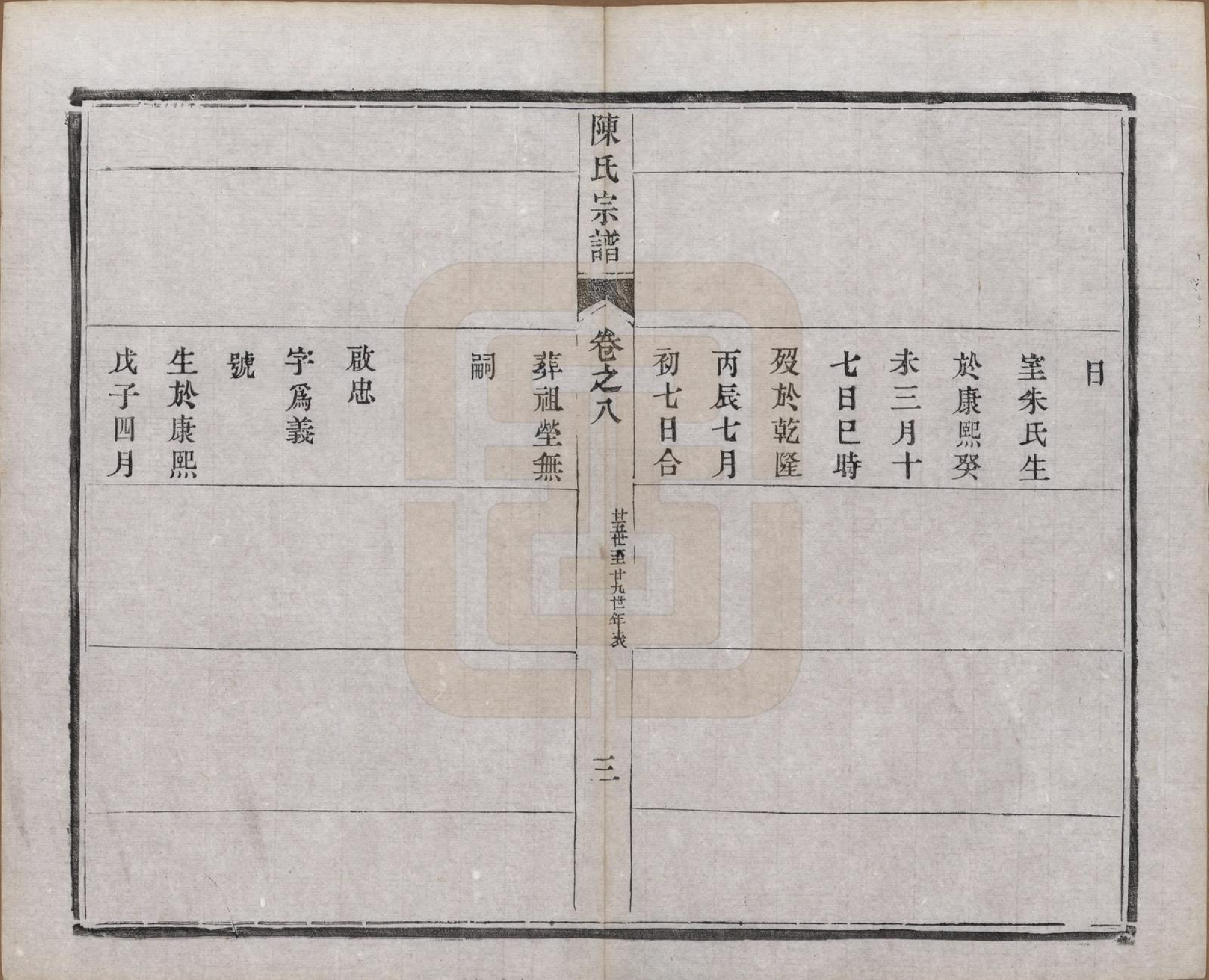 GTJP0135.陈.江苏江都.陈氏宗谱十卷.民国六年(1917)_008.pdf_第3页