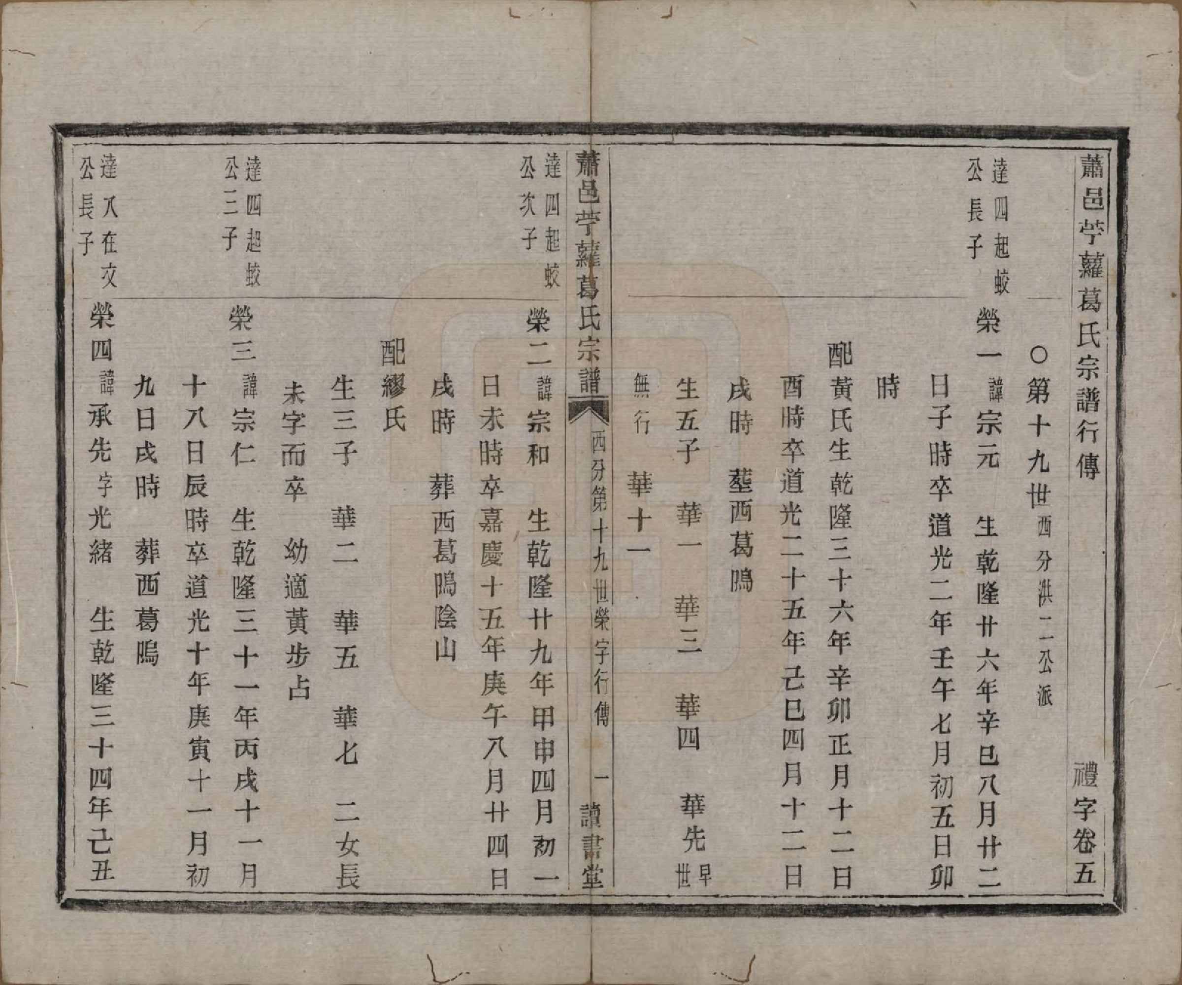 GTJP0397.葛.江苏萧山.肃邑苎萝葛氏宗谱.清光绪四年（1878）_005.pdf_第1页