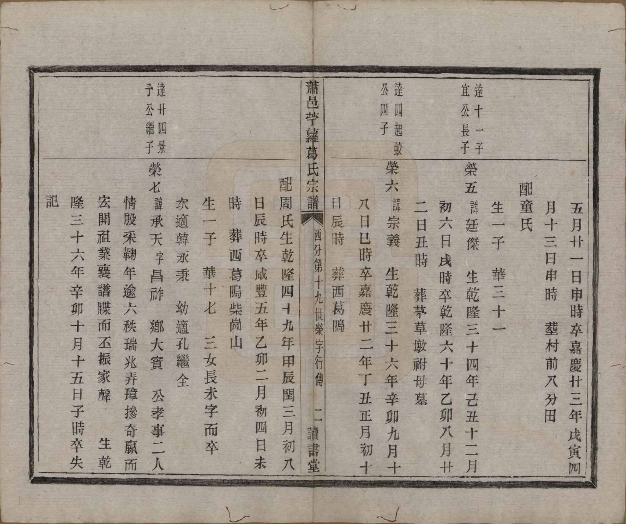 GTJP0397.葛.江苏萧山.肃邑苎萝葛氏宗谱.清光绪四年（1878）_005.pdf_第2页