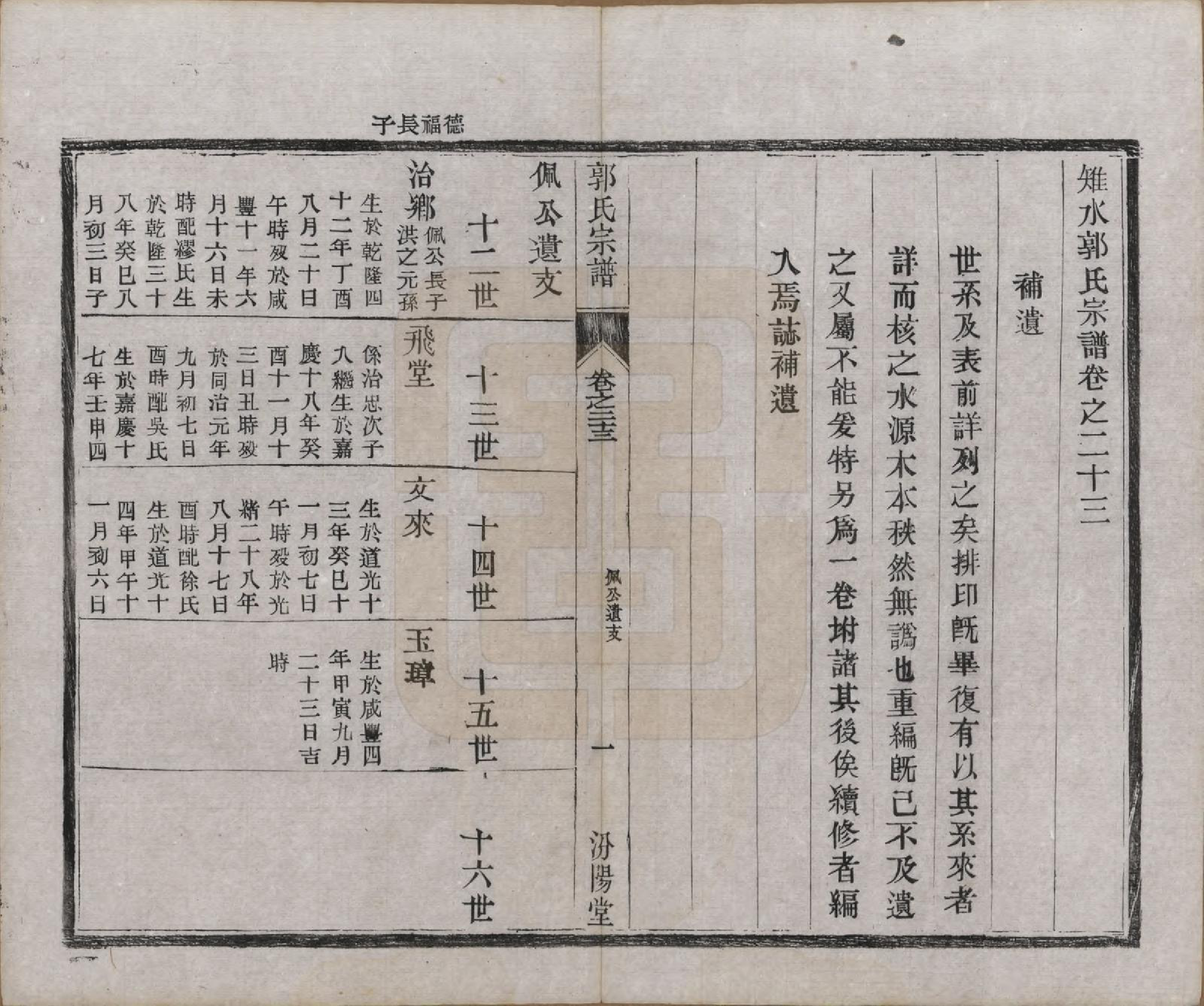 GTJP0458.郭.江苏如皋.雉水郭氏宗谱二十三卷.清光绪三十一年（1905）_023.pdf_第1页