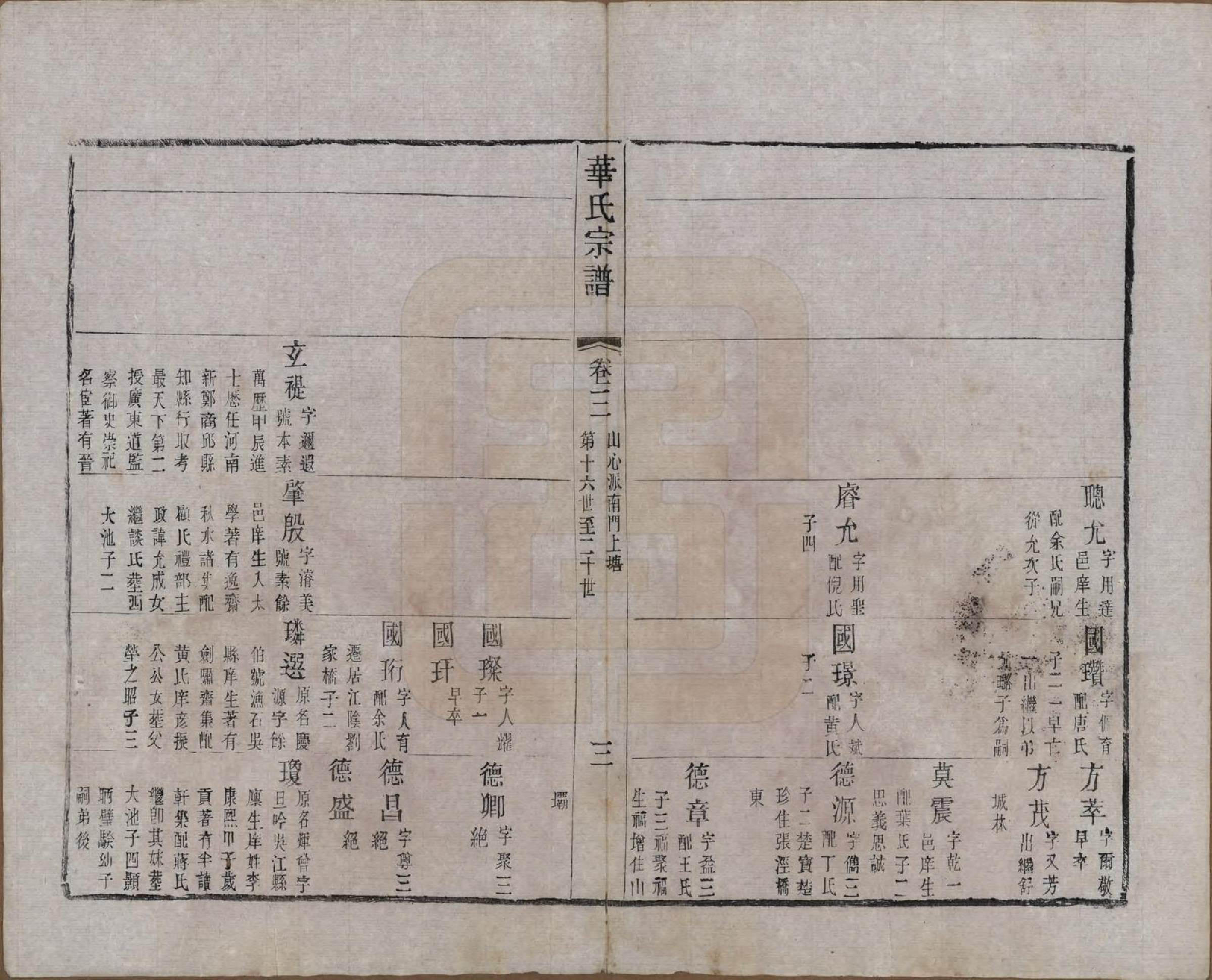 GTJP0557.华.江苏无锡.华氏通八奇二宗谱八卷首一卷.清光绪元年（1875）_003.pdf_第3页