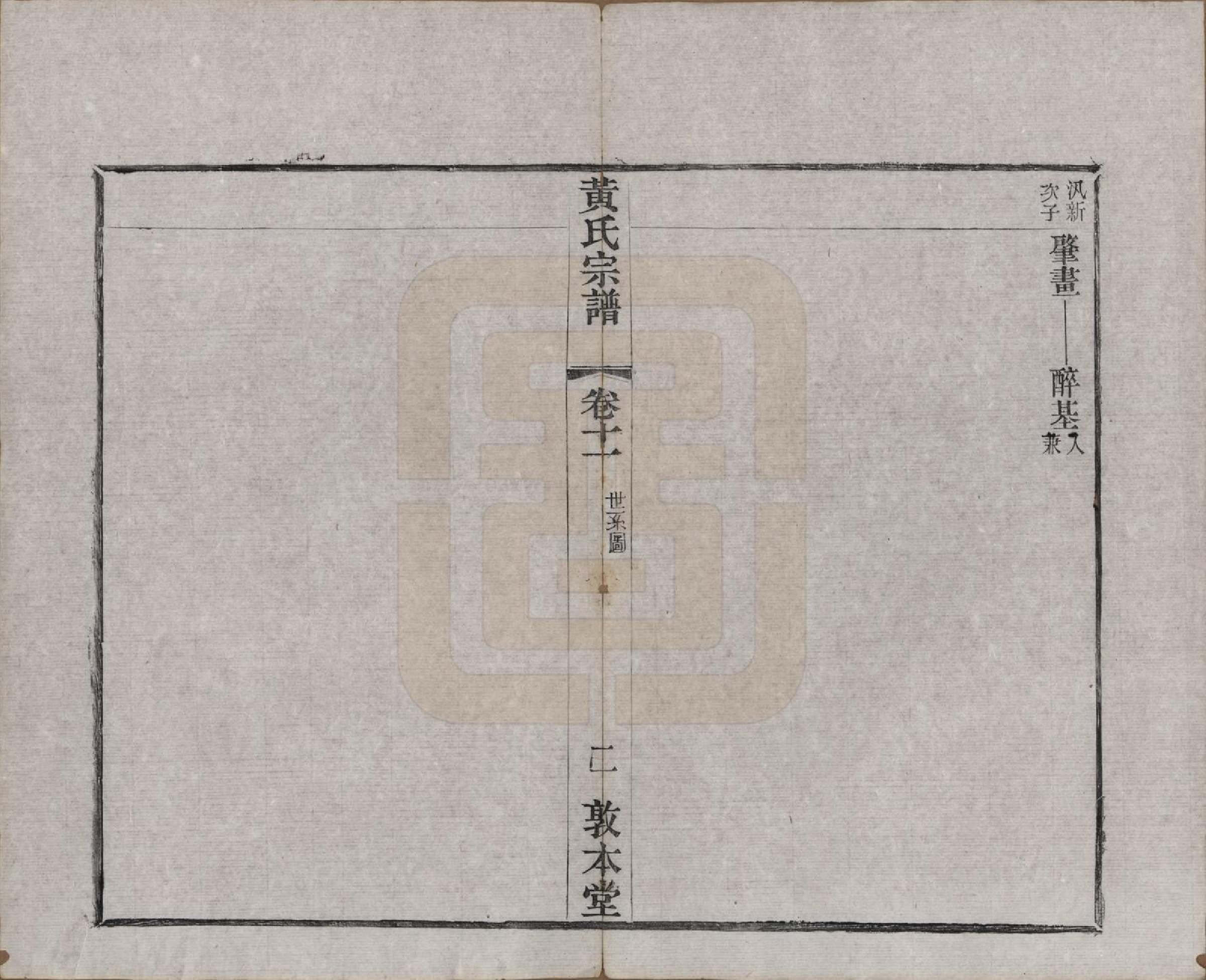 GTJP0634.黄.江苏武进.毗陵黄氏宗谱十二卷.清光绪十一年（1885）_011.pdf_第2页