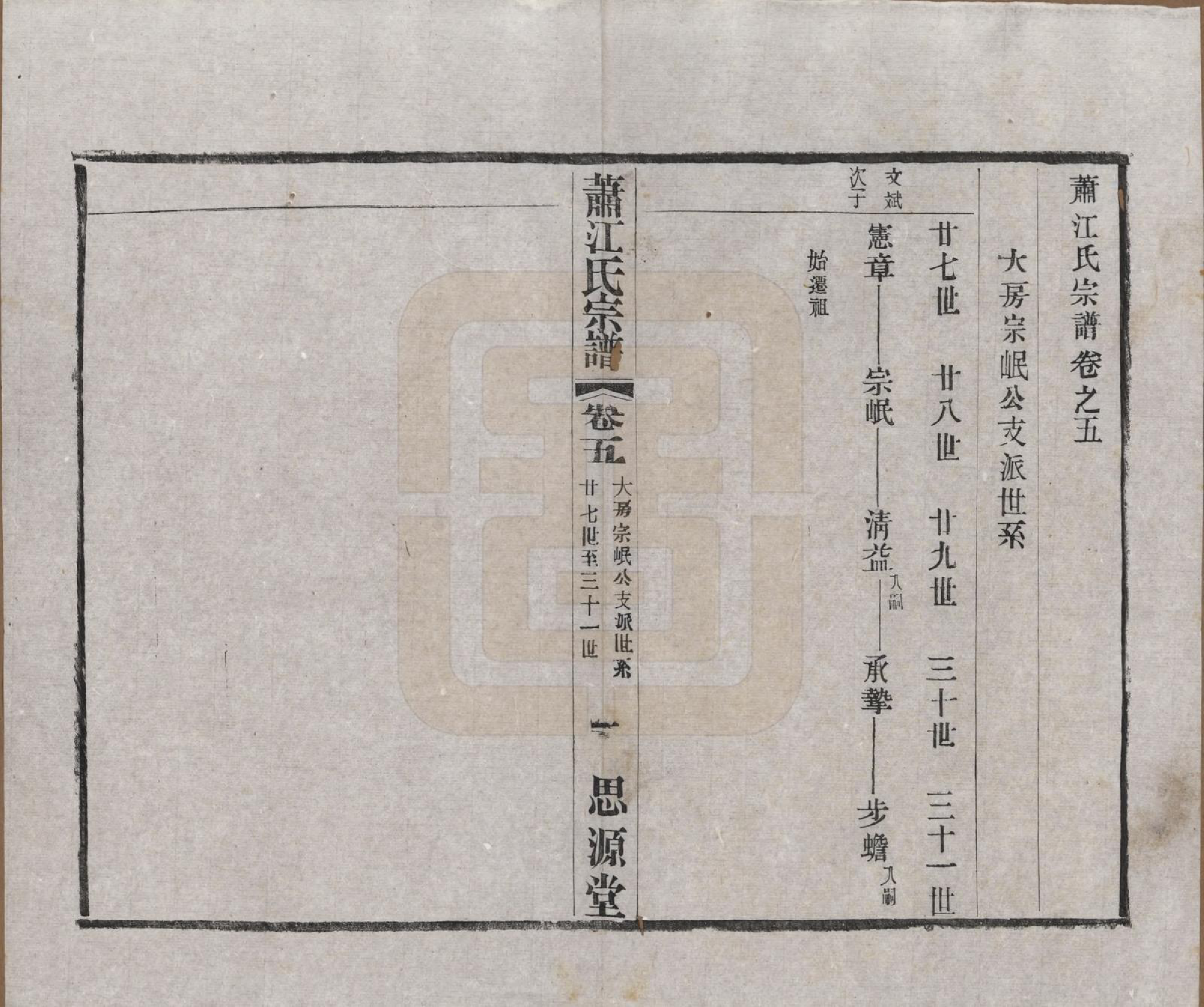 GTJP0669.江.江苏常州.萧江氏宗谱.民国37年[1948]_005.pdf_第1页