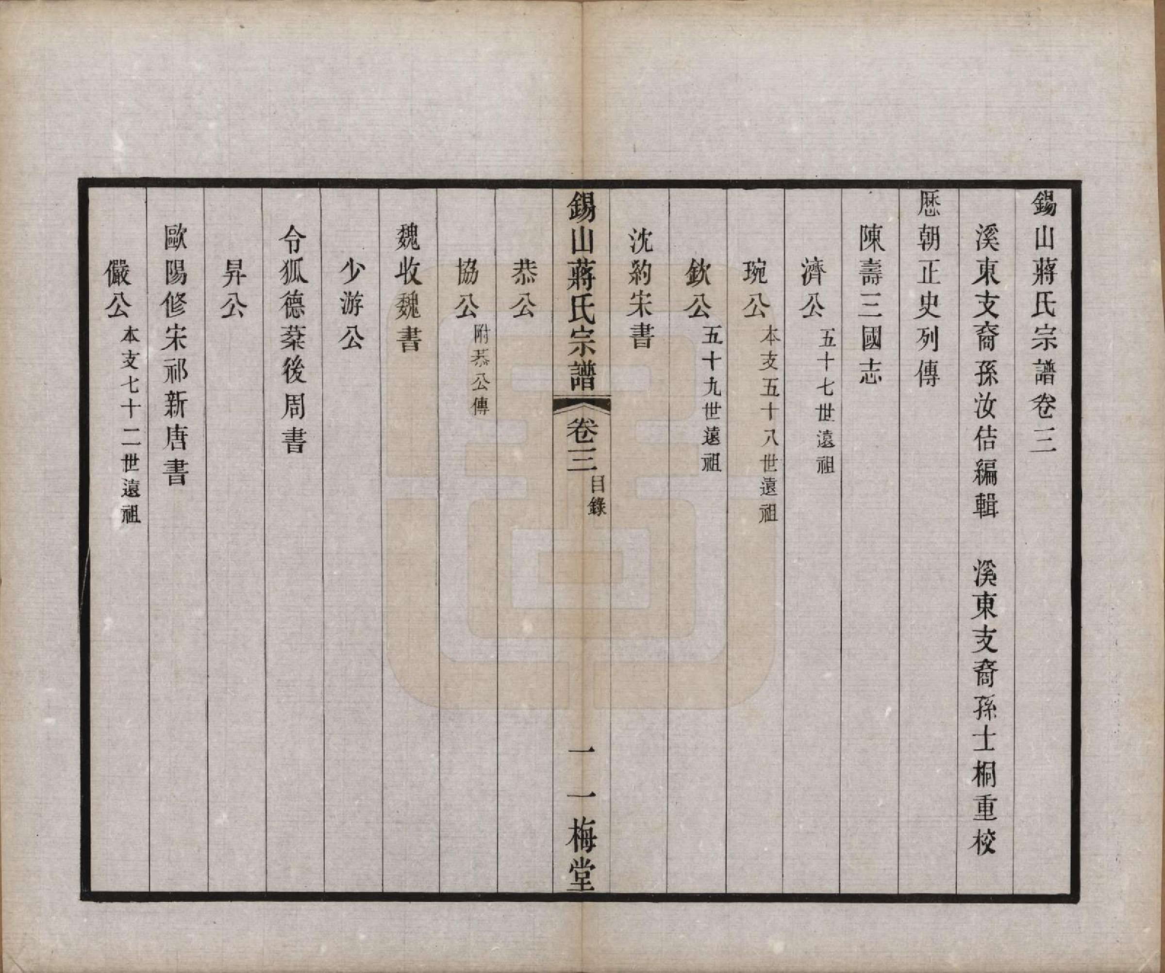 GTJP0697.蒋.江苏无锡.锡山蒋氏宗谱三十卷首一卷.民国十一年（1922）_003.pdf_第2页