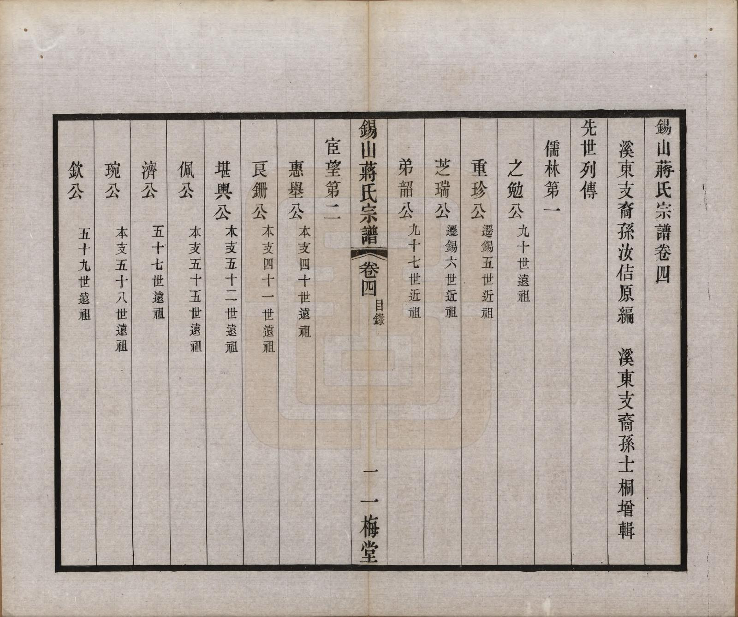 GTJP0697.蒋.江苏无锡.锡山蒋氏宗谱三十卷首一卷.民国十一年（1922）_004.pdf_第1页