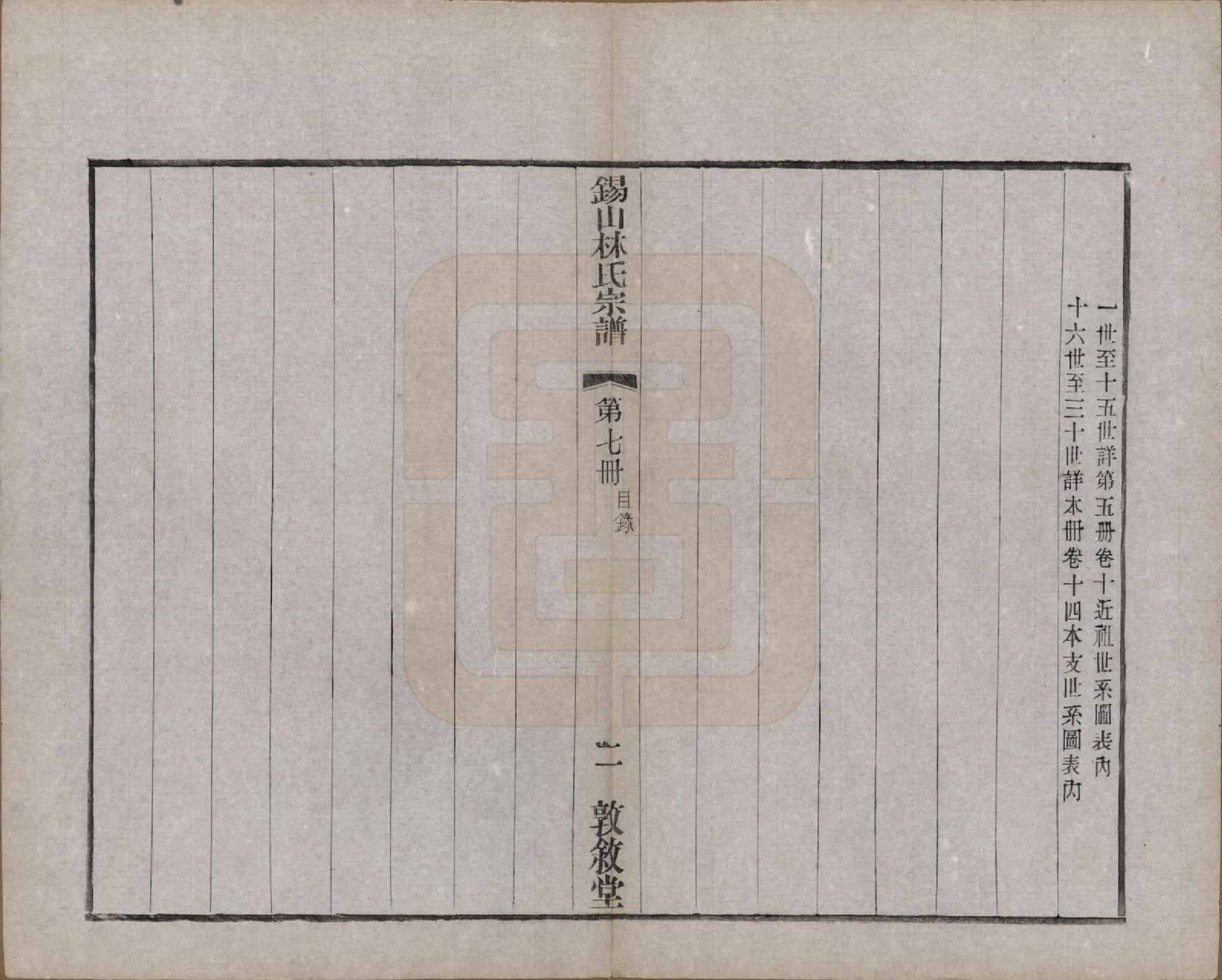 GTJP0893.林.江苏无锡.锡山林氏宗谱二十四卷.民国十五年（1926）_013.pdf_第3页