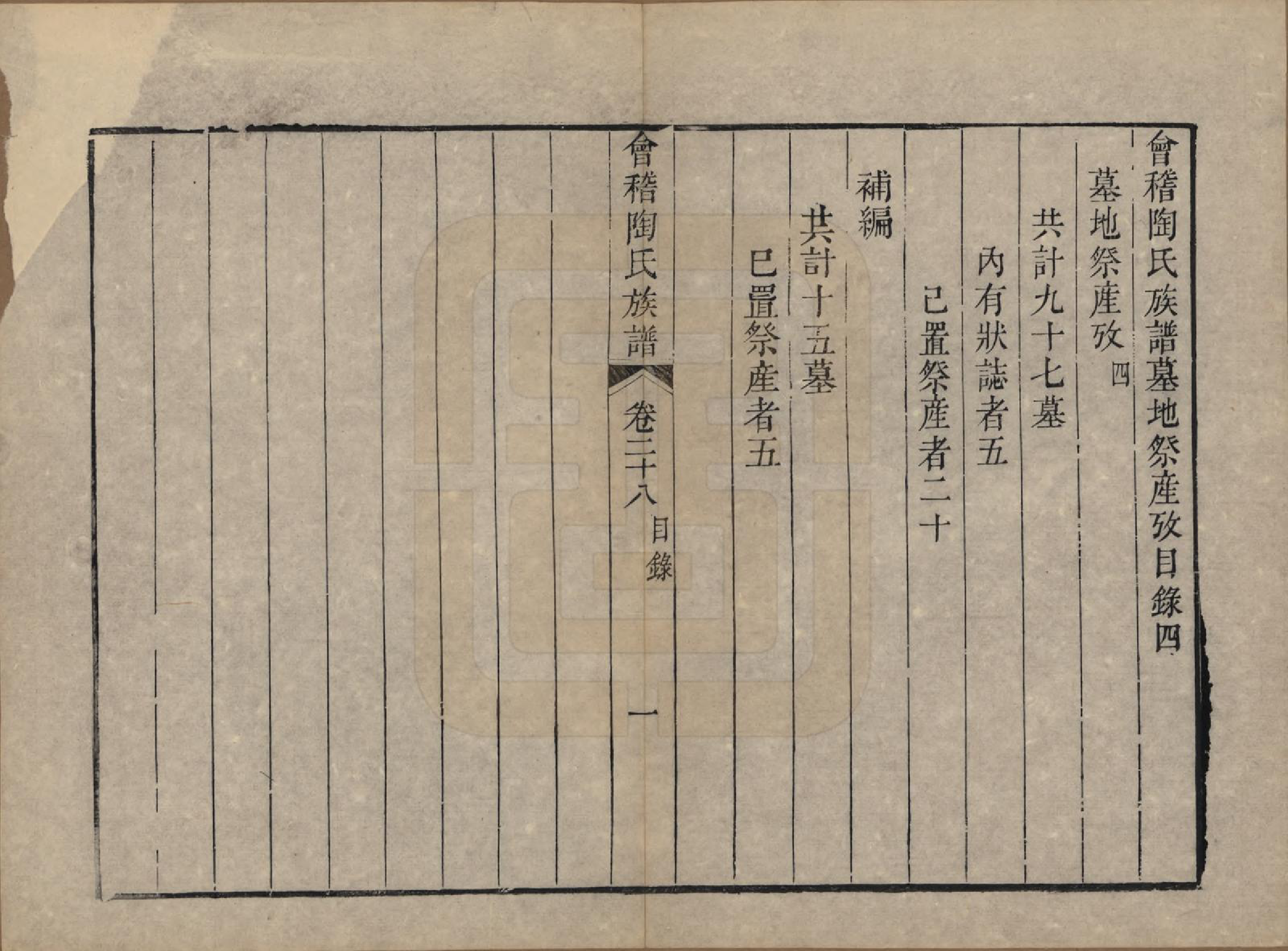GTJP1418.陶.浙江绍兴.会稽陶氏族谱三十二卷.清道光十年（1830）_028.pdf_第1页