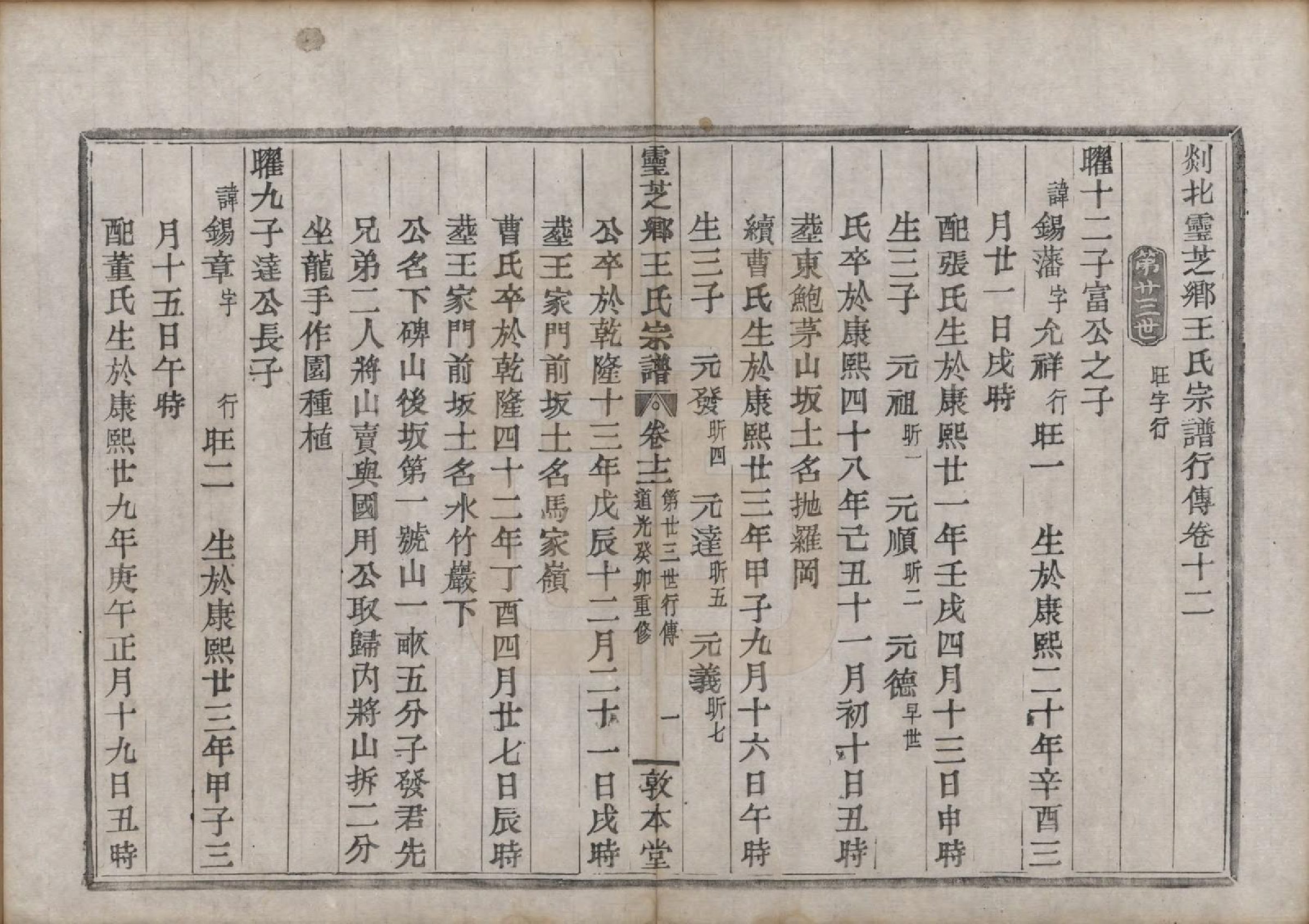 GTJP1576.王.浙江嵊县.剡北灵芝乡续修宗谱十六卷.清道光二十三年（1843）_012.pdf_第1页
