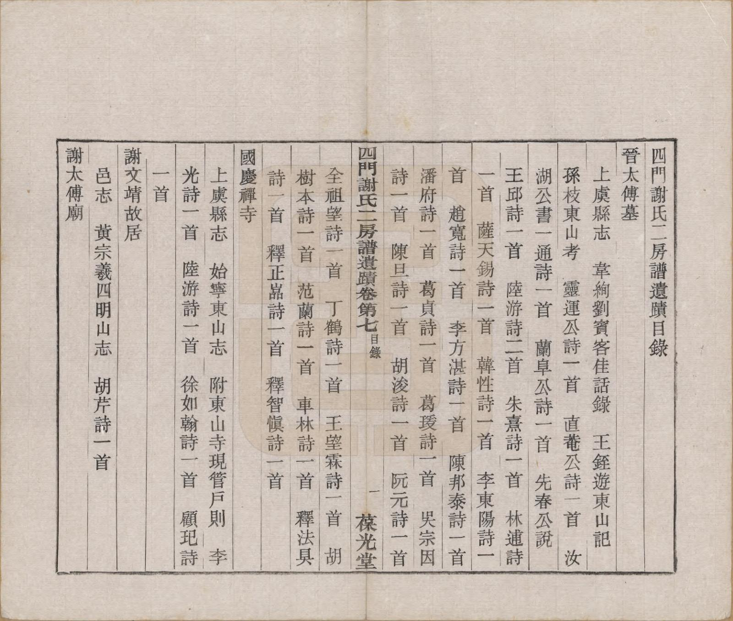 GTJP1780.谢.浙江余姚.四门谢氏二房谱.民国7年[1918]_007.pdf_第2页