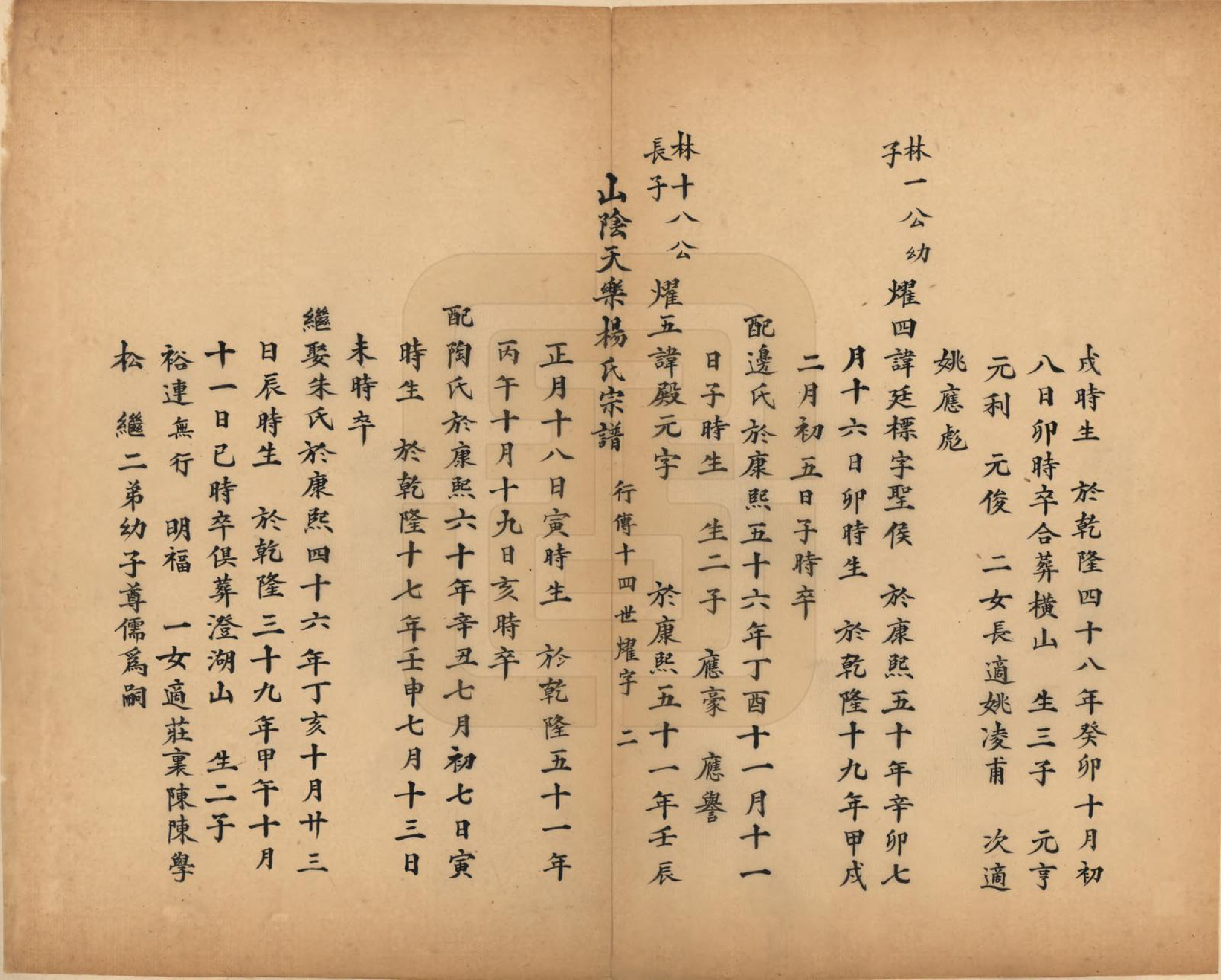 GTJP1977.杨.浙江绍兴.山阴天乐杨氏宗谱十四卷.清光绪八年（1882）_009.pdf_第2页