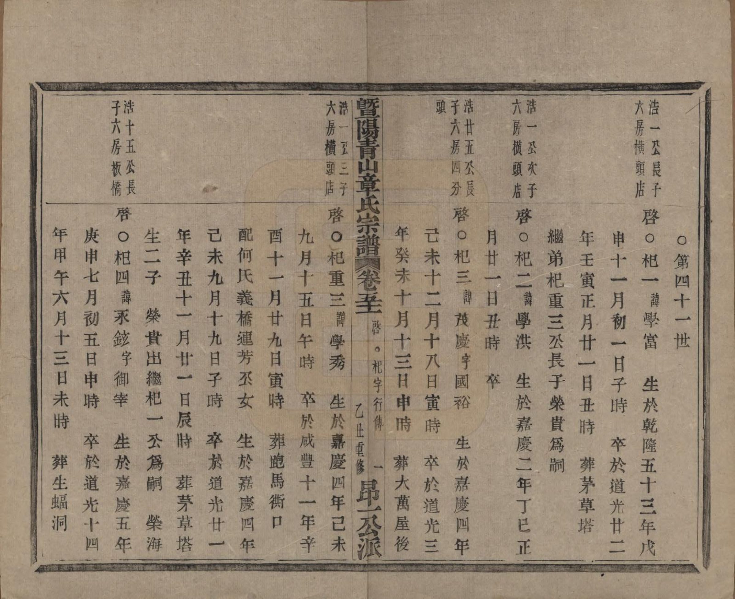 GTJP2194.章.浙江诸暨.暨阳青山章氏宗谱五十六卷.民国十四年（1925）_051.pdf_第2页