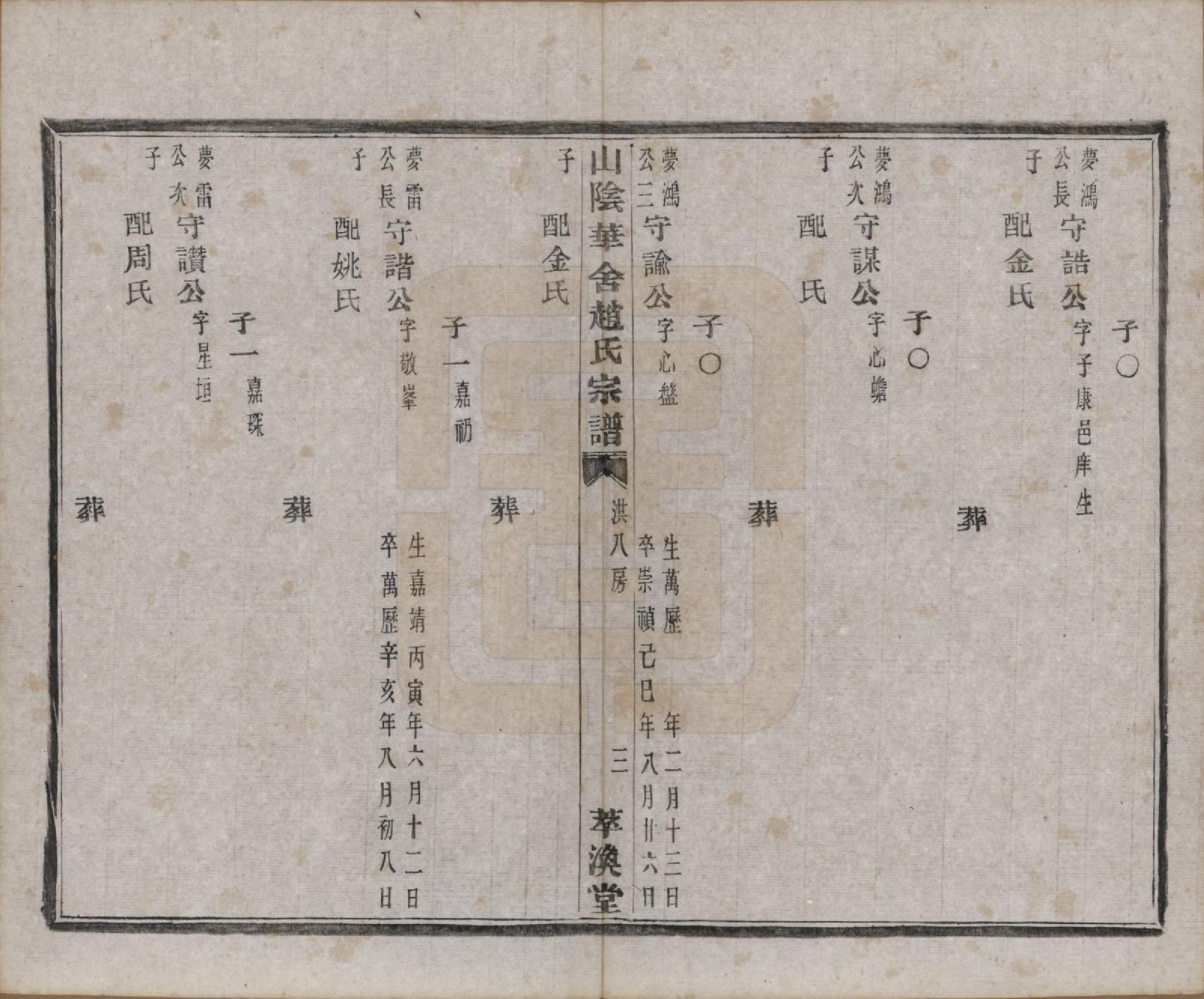 GTJP2231.赵.浙江绍兴.山阴华舍赵氏宗谱十八卷.清光绪十年（1884）_013.pdf_第3页
