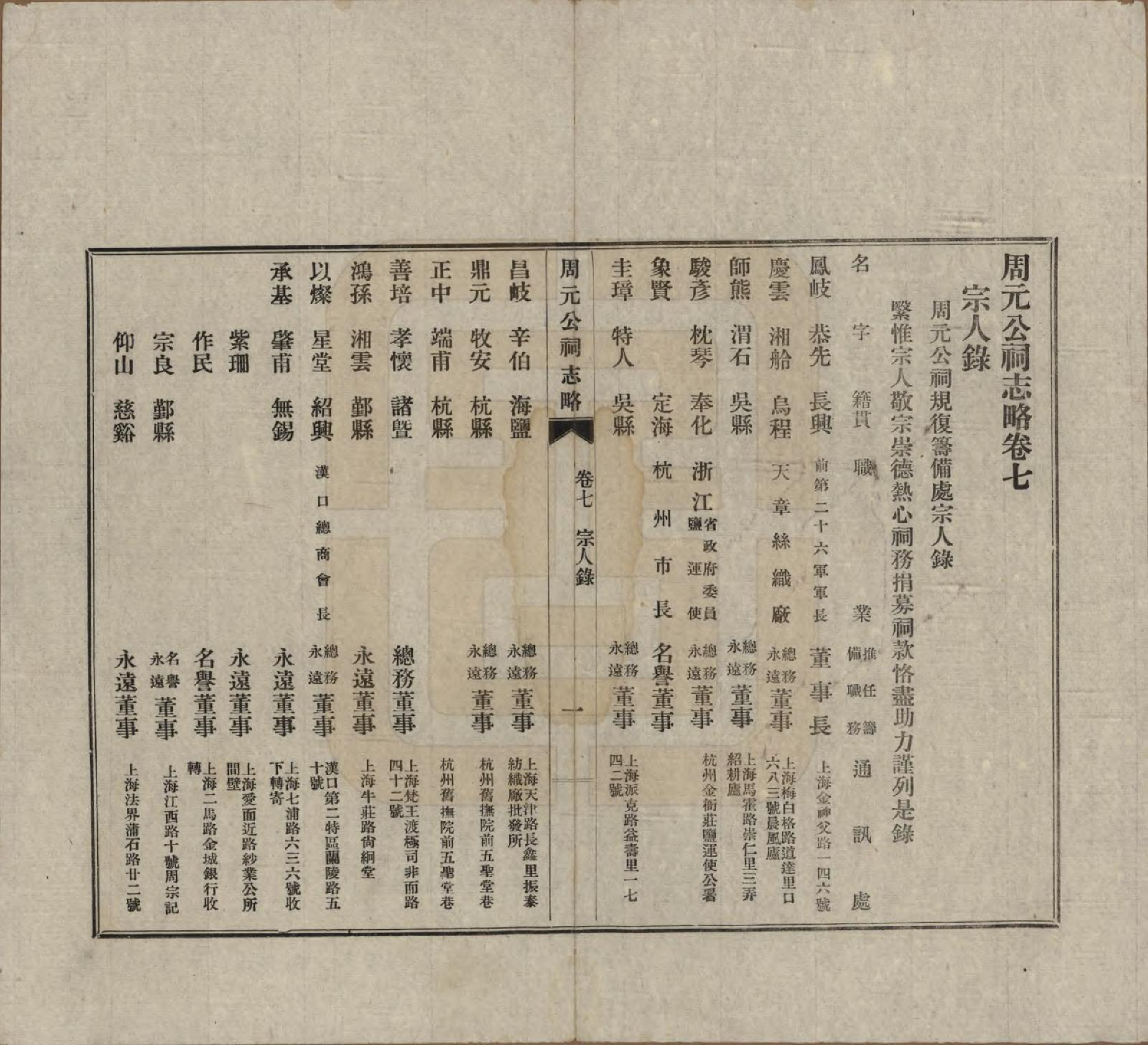 GTJP2281.周.浙江定海、奉化；江苏无锡、吴县.周元公祠志略.民国18年[1929]_007.pdf_第1页