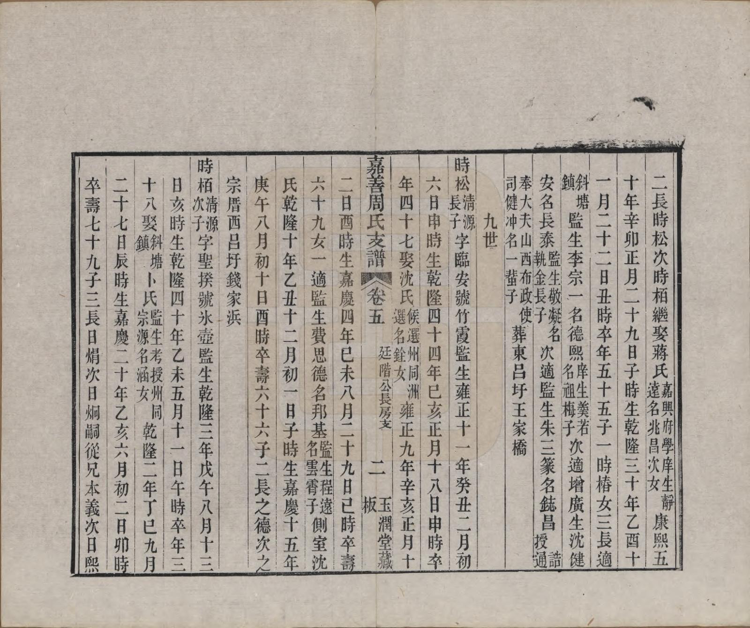 GTJP2322.周.浙江嘉善.嘉善周氏支谱十四卷首一卷.清道光十九年（1839）_005.pdf_第3页