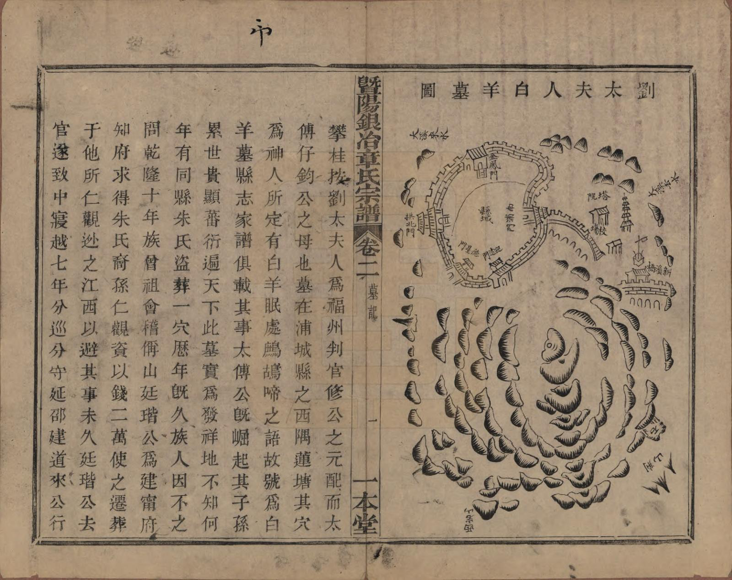 GTJP2200.章.浙江诸暨.暨阳银治章氏宗谱八卷.清光绪二年（1876）_002.pdf_第2页