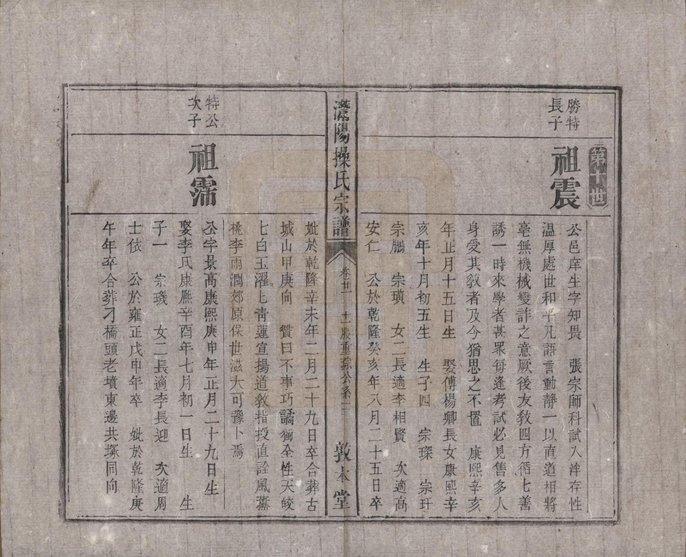 GTJP0048.操.安徽潜山.灊阳操氏五修宗谱二十五卷首未各一 卷.清光绪二十一年（1895）_021.pdf_第3页