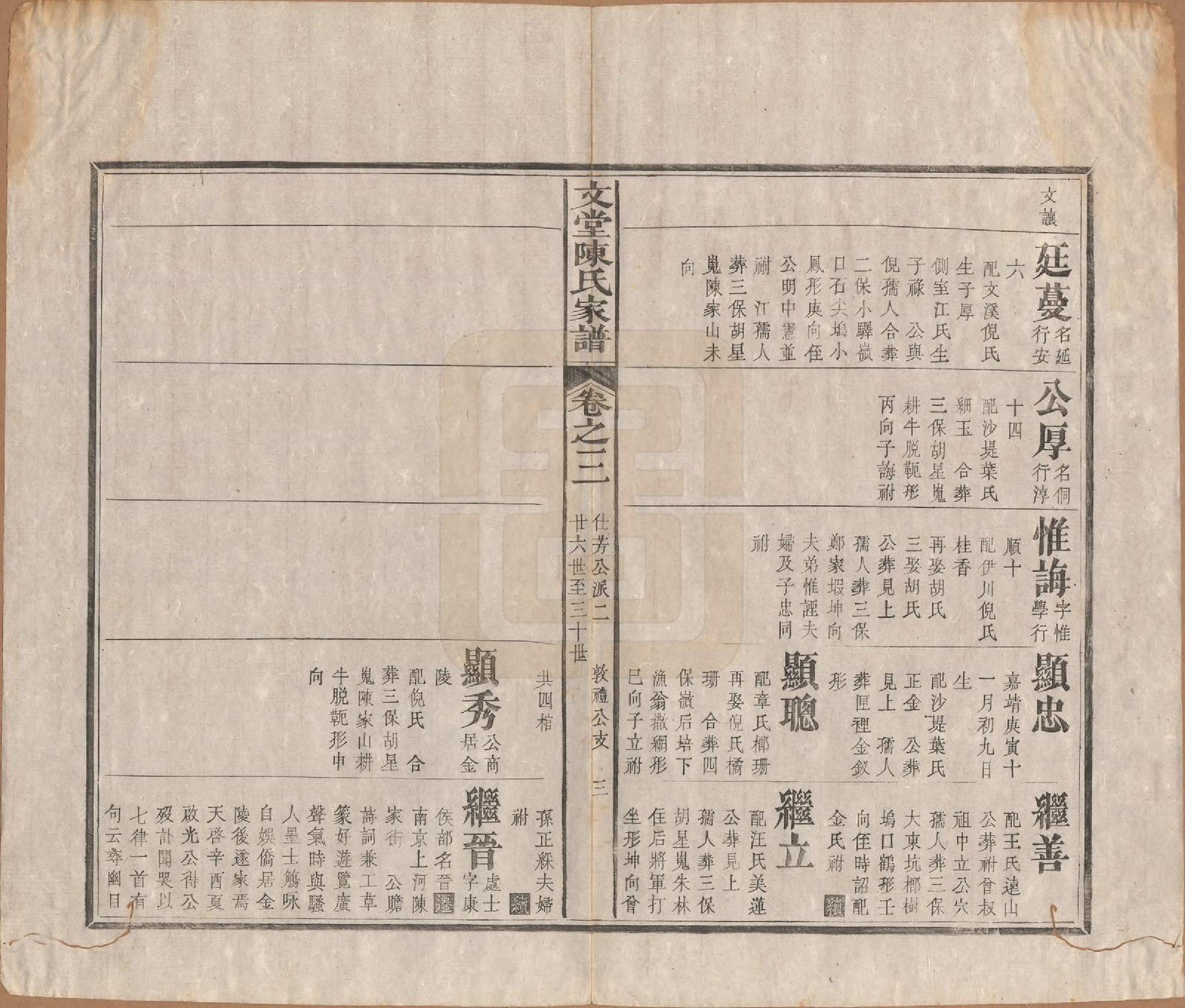 GTJP0150.陈.安徽祁门.文堂陈氏家谱十四卷首一卷末一卷.民国十七年（1928）_003.pdf_第3页