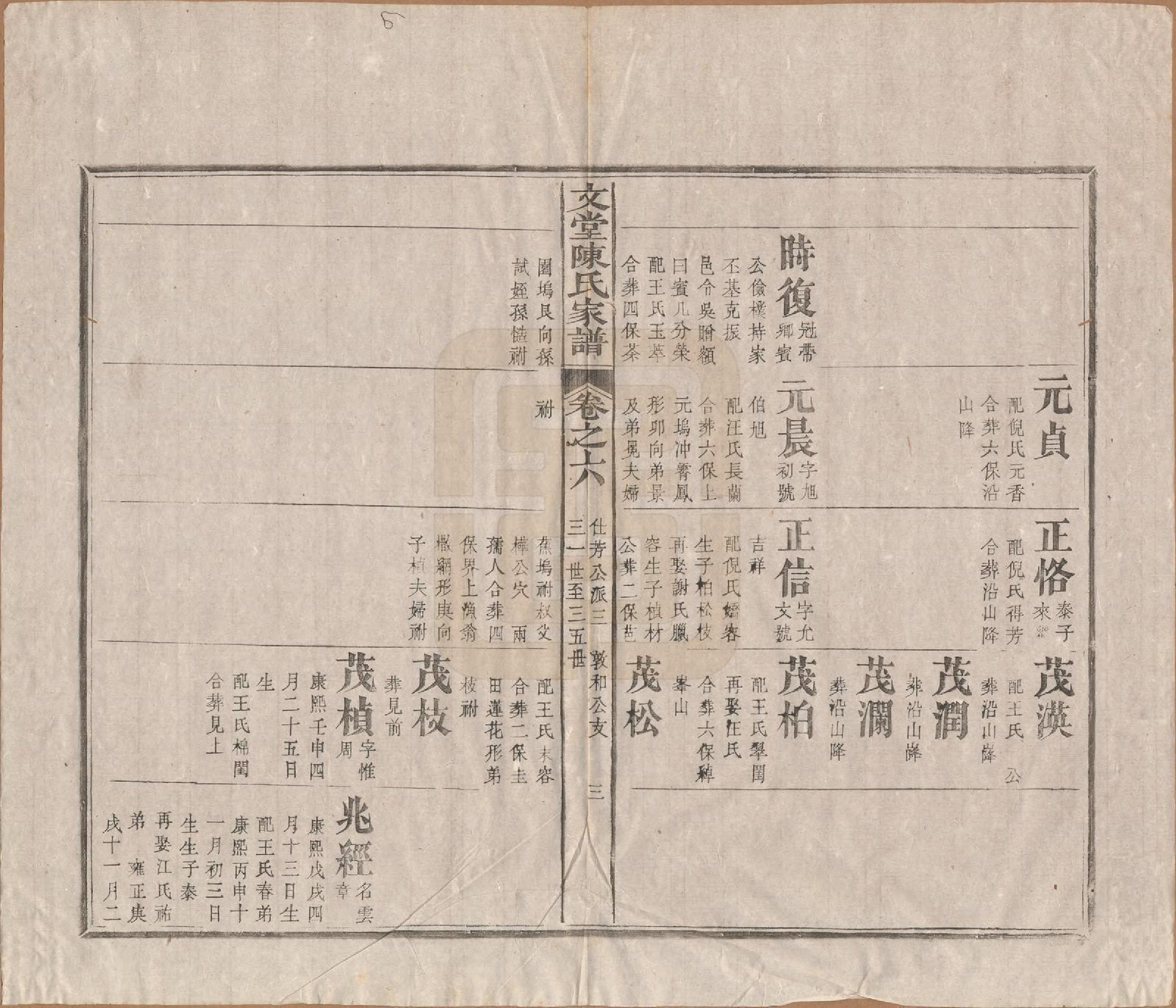 GTJP0150.陈.安徽祁门.文堂陈氏家谱十四卷首一卷末一卷.民国十七年（1928）_006.pdf_第3页