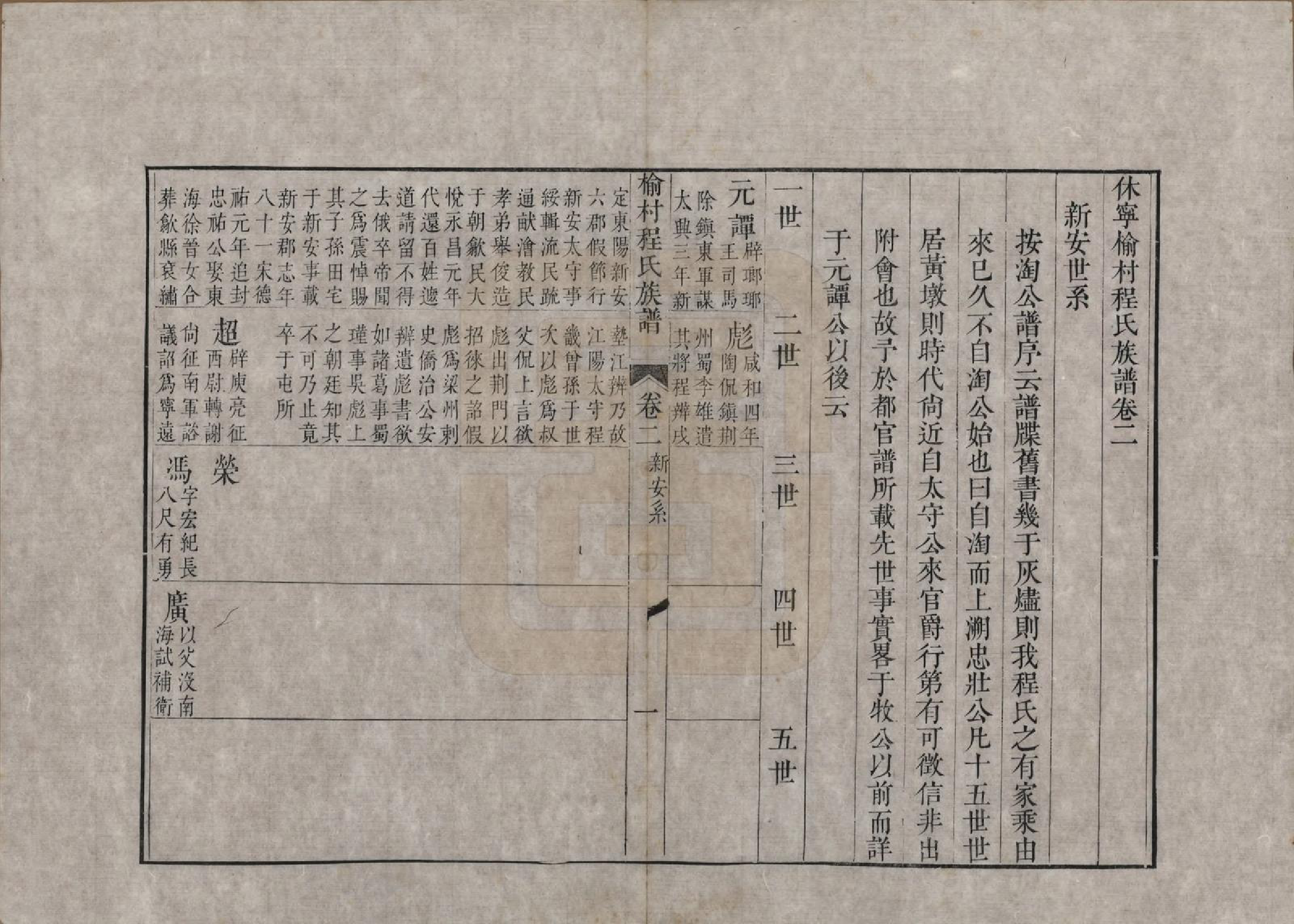 GTJP0240.程.安徽休宁.休宁榆村程氏族谱十卷首一卷.清乾隆二十二年（1757）_002.pdf_第1页