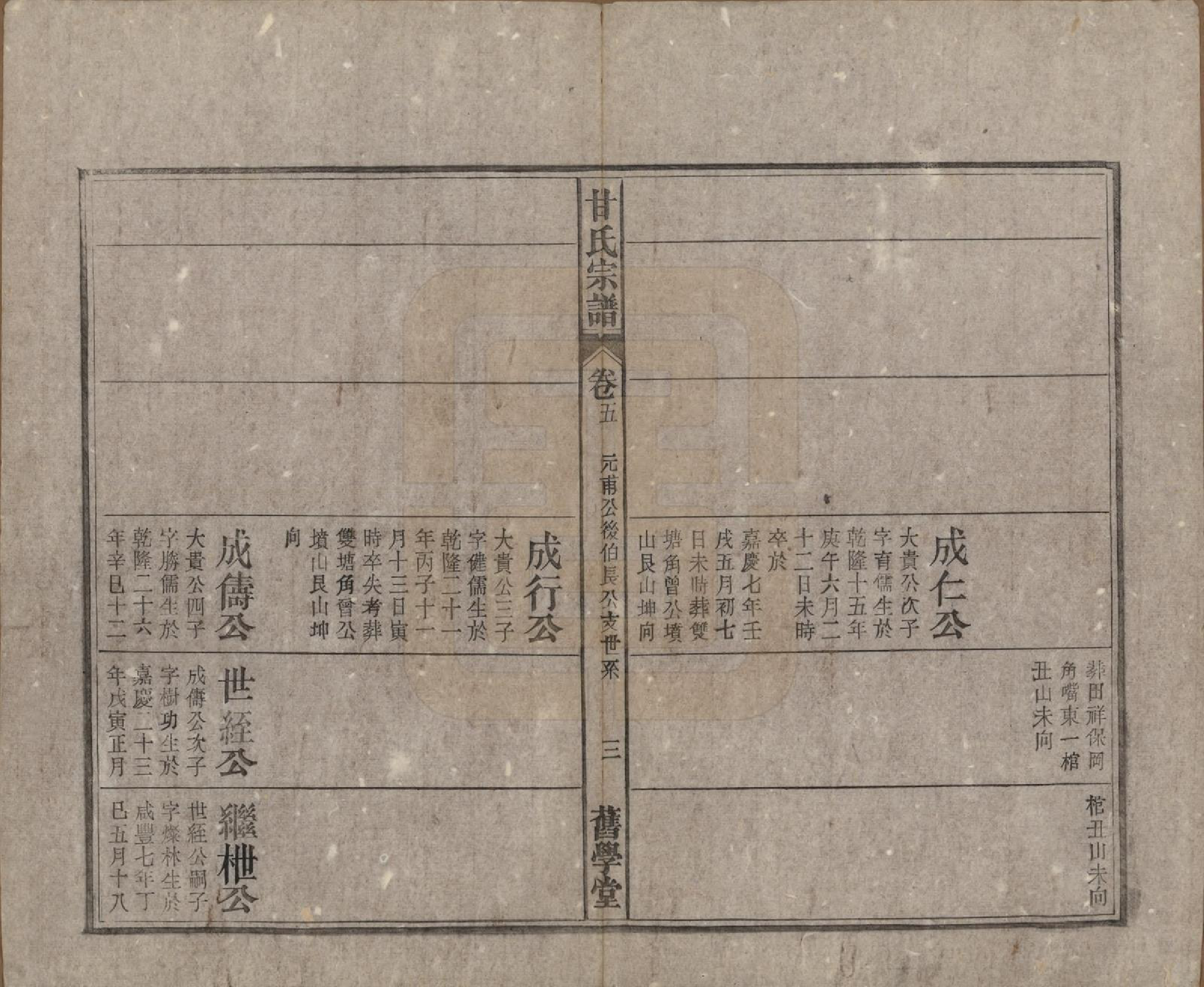 GTJP0373.甘.安徽太湖.太湖甘氏宗谱十九卷首一卷.民国十八年（1929）_005.pdf_第3页