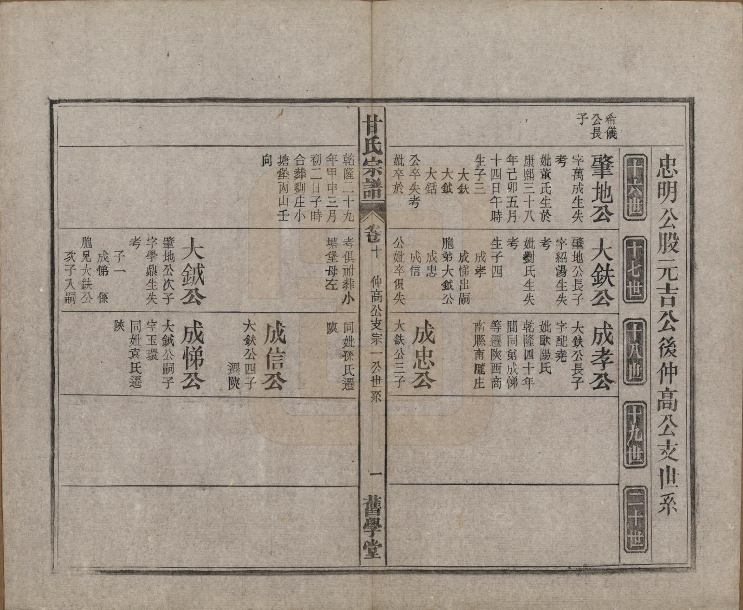 GTJP0373.甘.安徽太湖.太湖甘氏宗谱十九卷首一卷.民国十八年（1929）_010.pdf_第1页