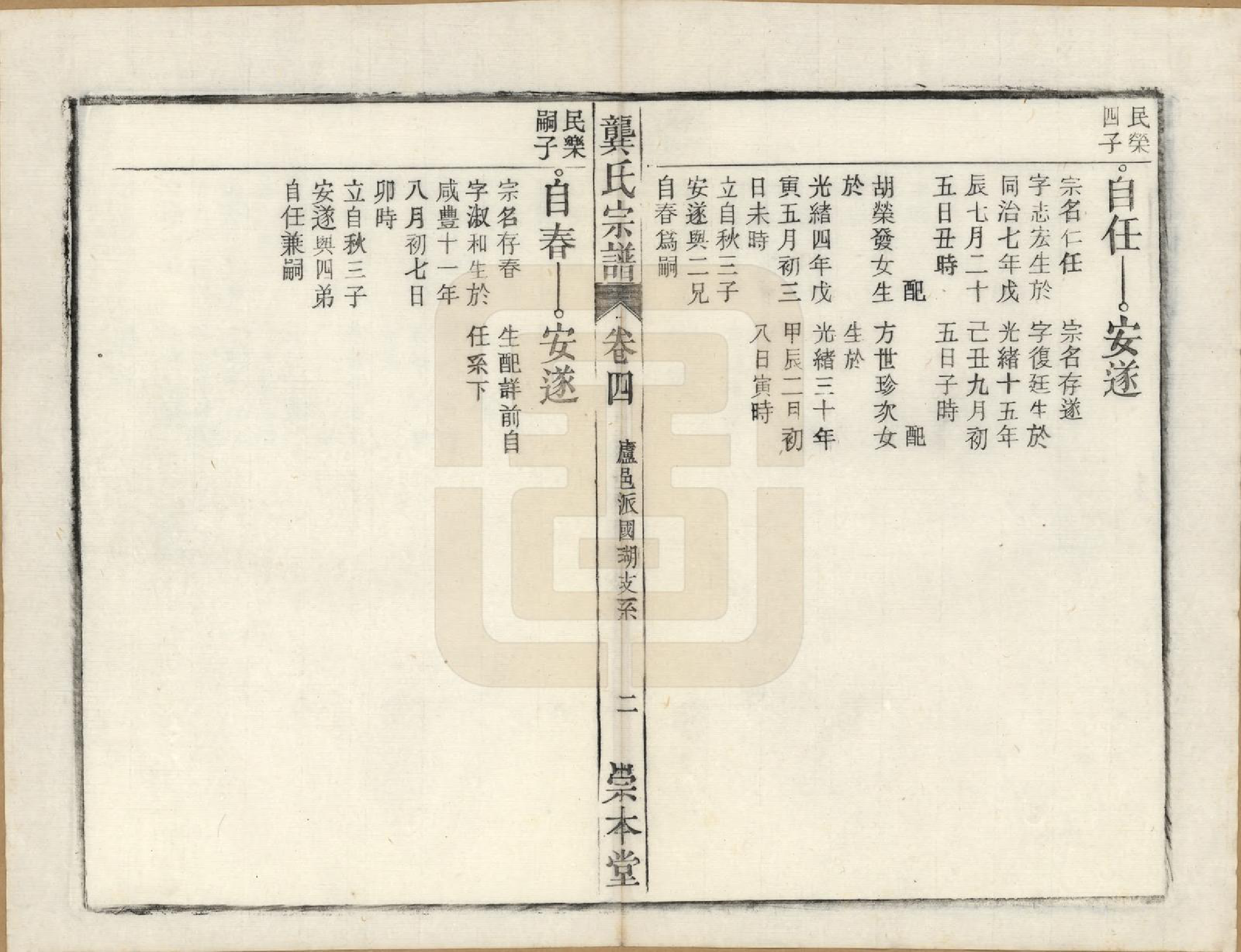 GTJP0409.龚.安徽庐州、合肥、舒城.龚氏宗谱.民国5年[1916]_027.pdf_第2页
