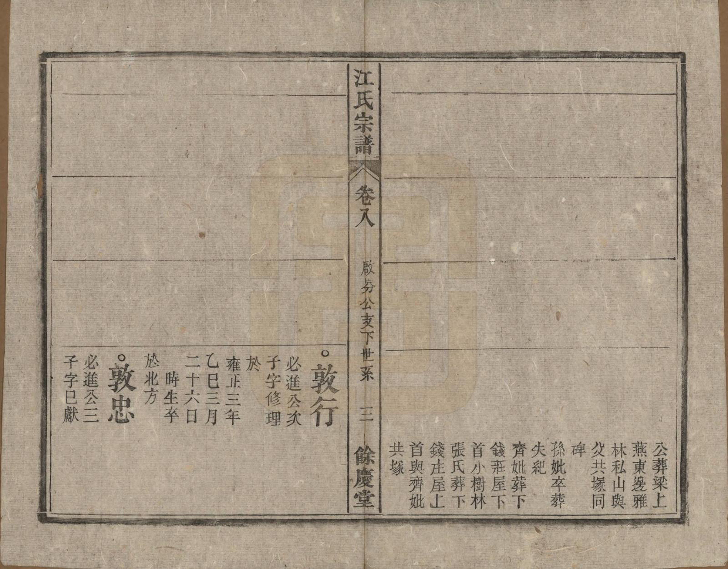 GTJP0674.江.安徽怀宁.济阳江氏统宗全系九卷首一卷末一卷.清光绪二十六年（1900）_008.pdf_第3页