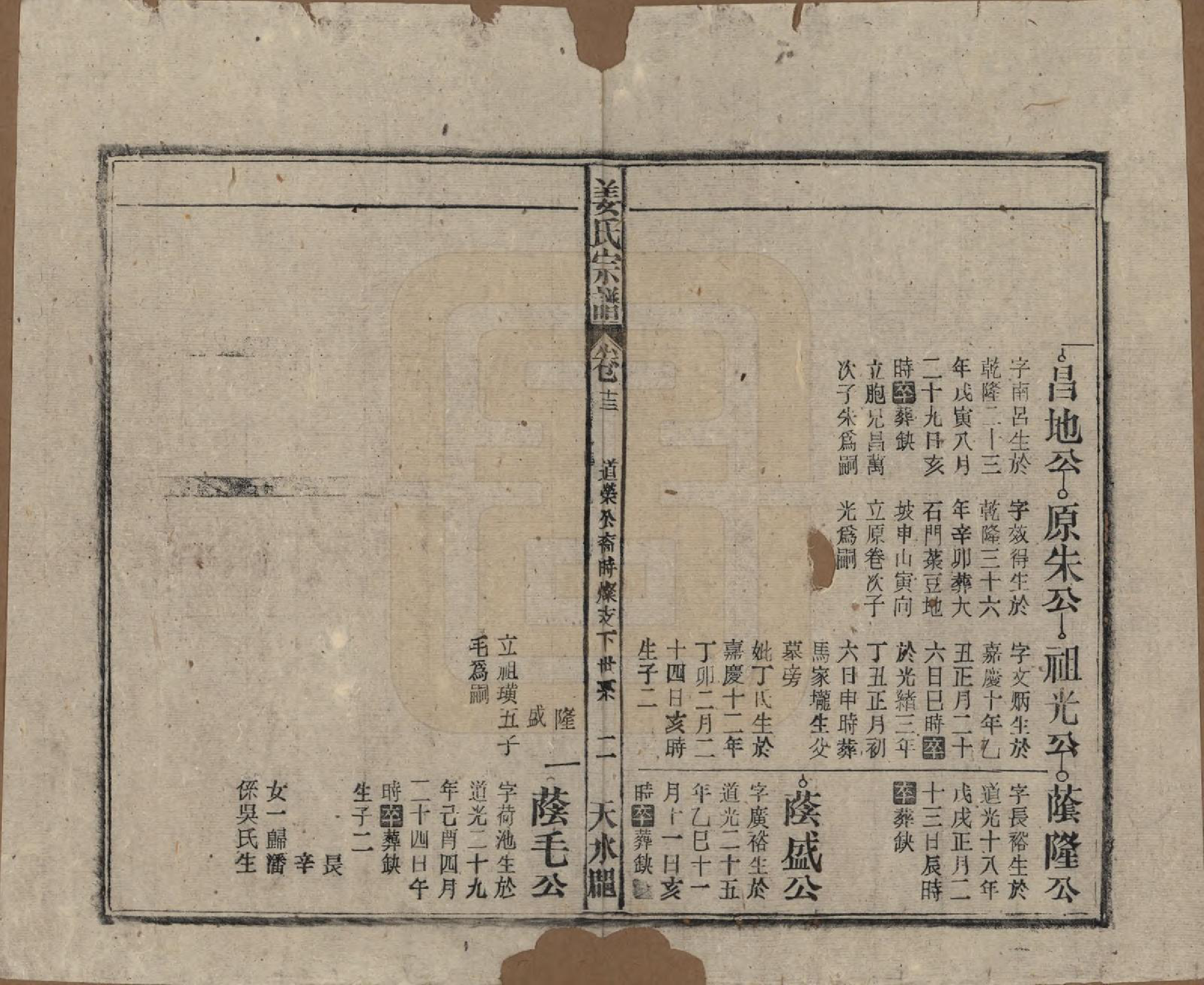 GTJP0683.姜.天水郡迁安徽太湖、宿松.天水郡姜氏宗谱十五卷首二卷.民国三十五年（1946）_013.pdf_第2页