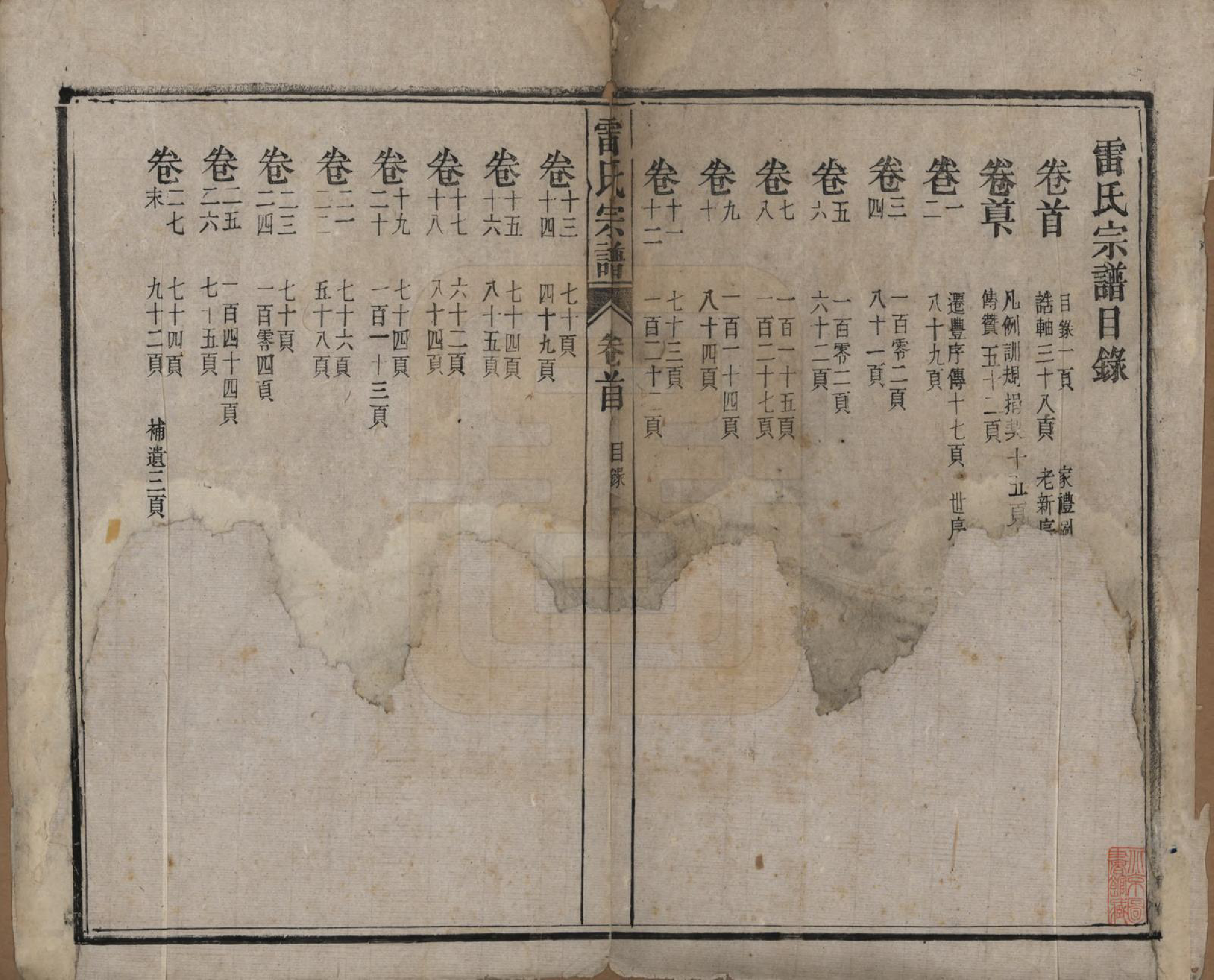 GTJP0762.雷.安徽.雷氏宗谱二十八卷首二卷末一卷.清光绪十三年（1887）_001.pdf_第2页