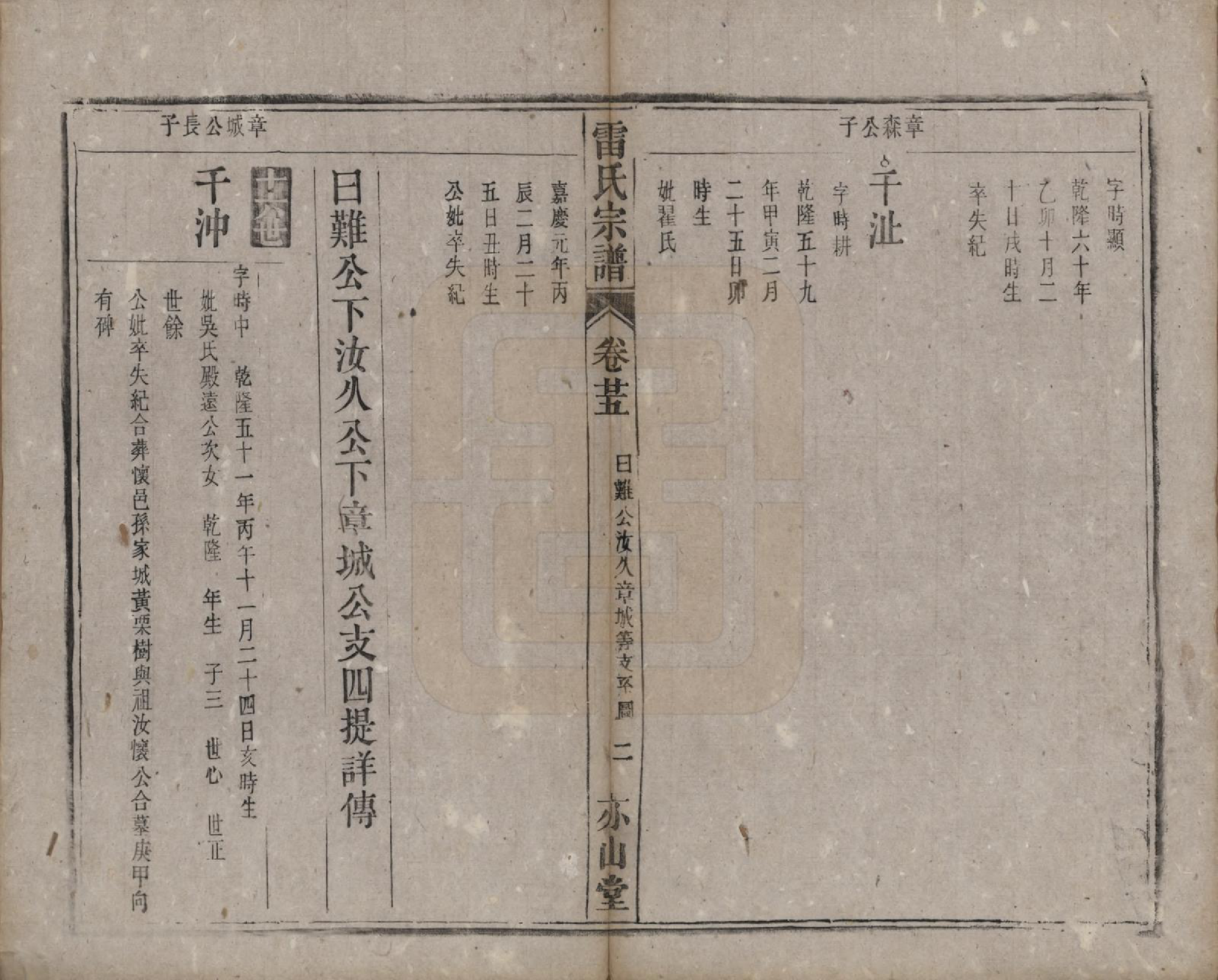 GTJP0762.雷.安徽.雷氏宗谱二十八卷首二卷末一卷.清光绪十三年（1887）_025.pdf_第2页
