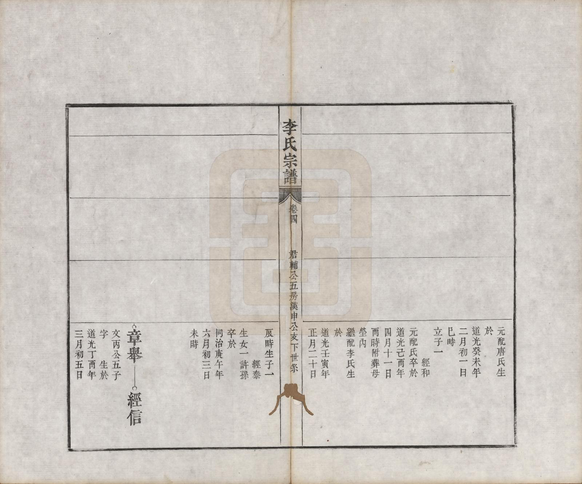 GTJP0856.李.安徽合肥.合肥李氏宗谱六卷.清同治十一年（1872）_004.pdf_第3页