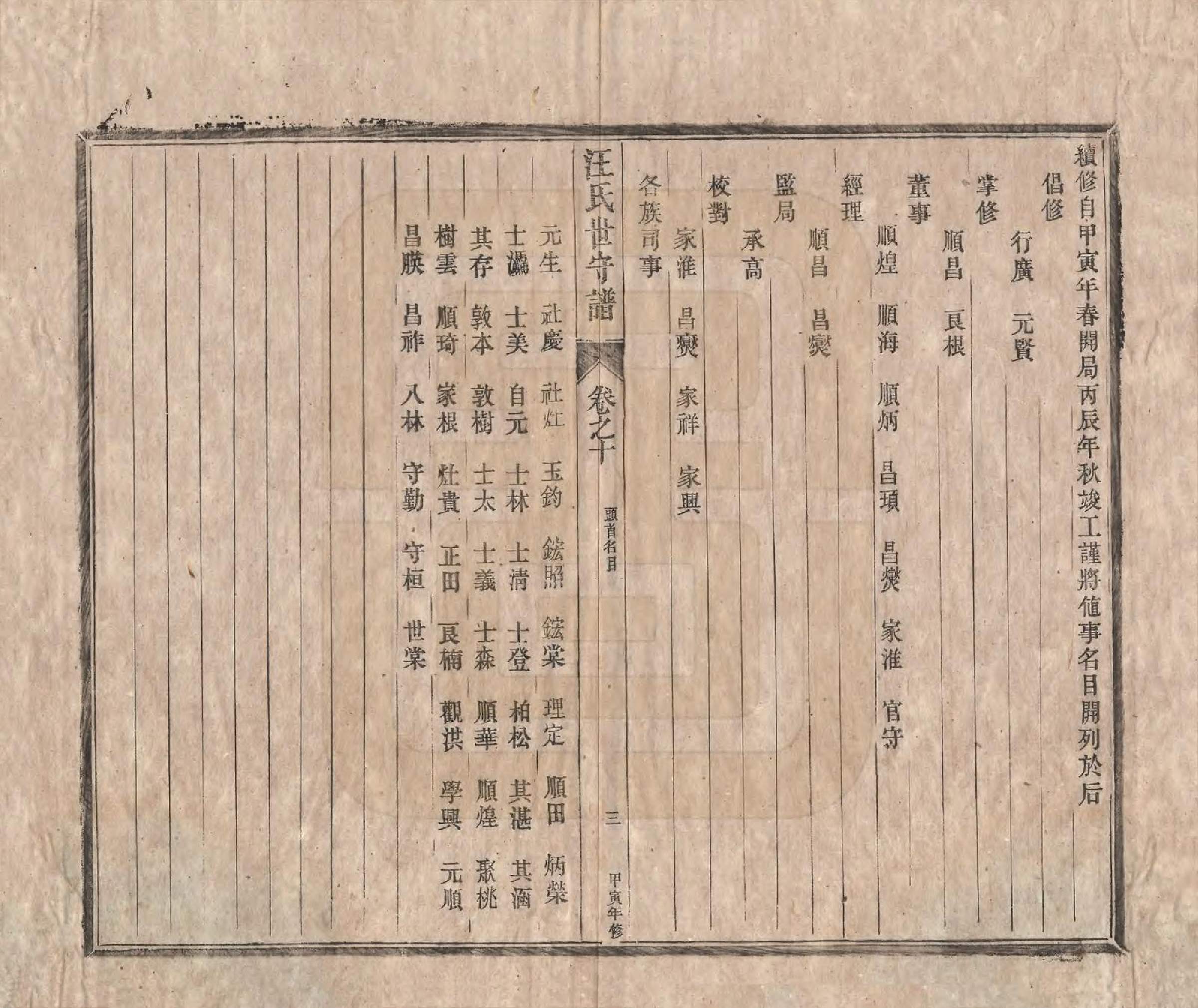 GTJP1461.汪.安徽新安.汪氏世守谱十卷首一卷.民国五年（1916）_010.pdf_第3页