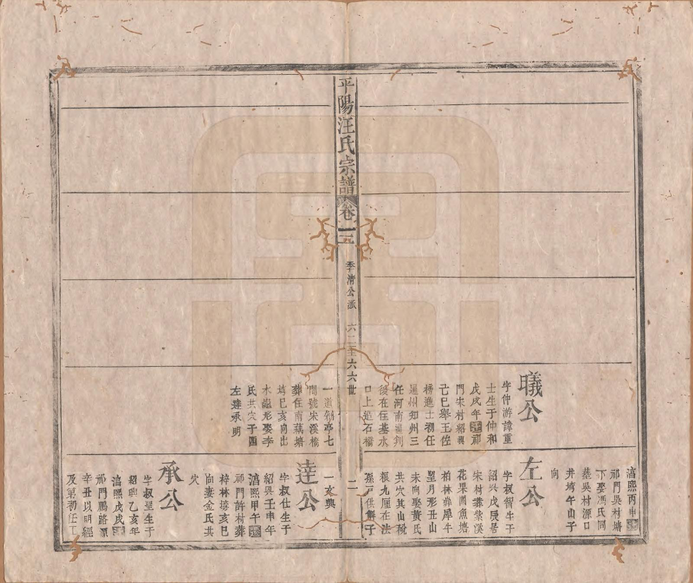 GTJP1476.汪.安徽祁门.平阳汪氏宗谱八卷.清同治七年（1868）_003.pdf_第2页